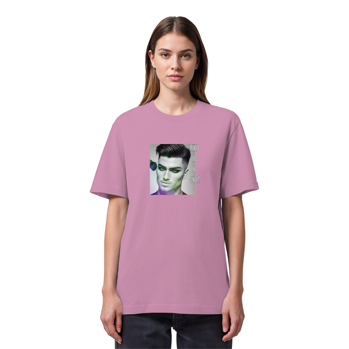 MAKEUPHASNOGENDER! - Organic Heavy T-Shirt