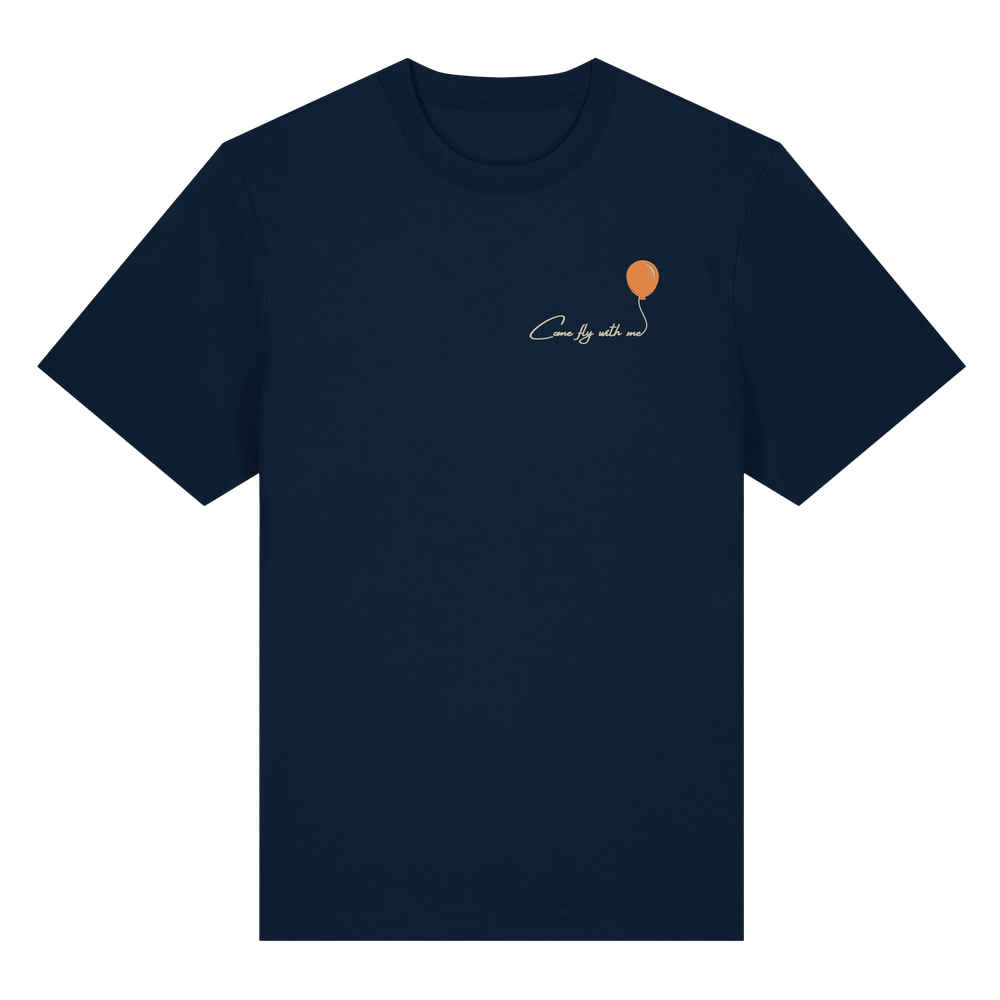 COMEFLYWITHME! (Stick) - Organic Heavy T-Shirt