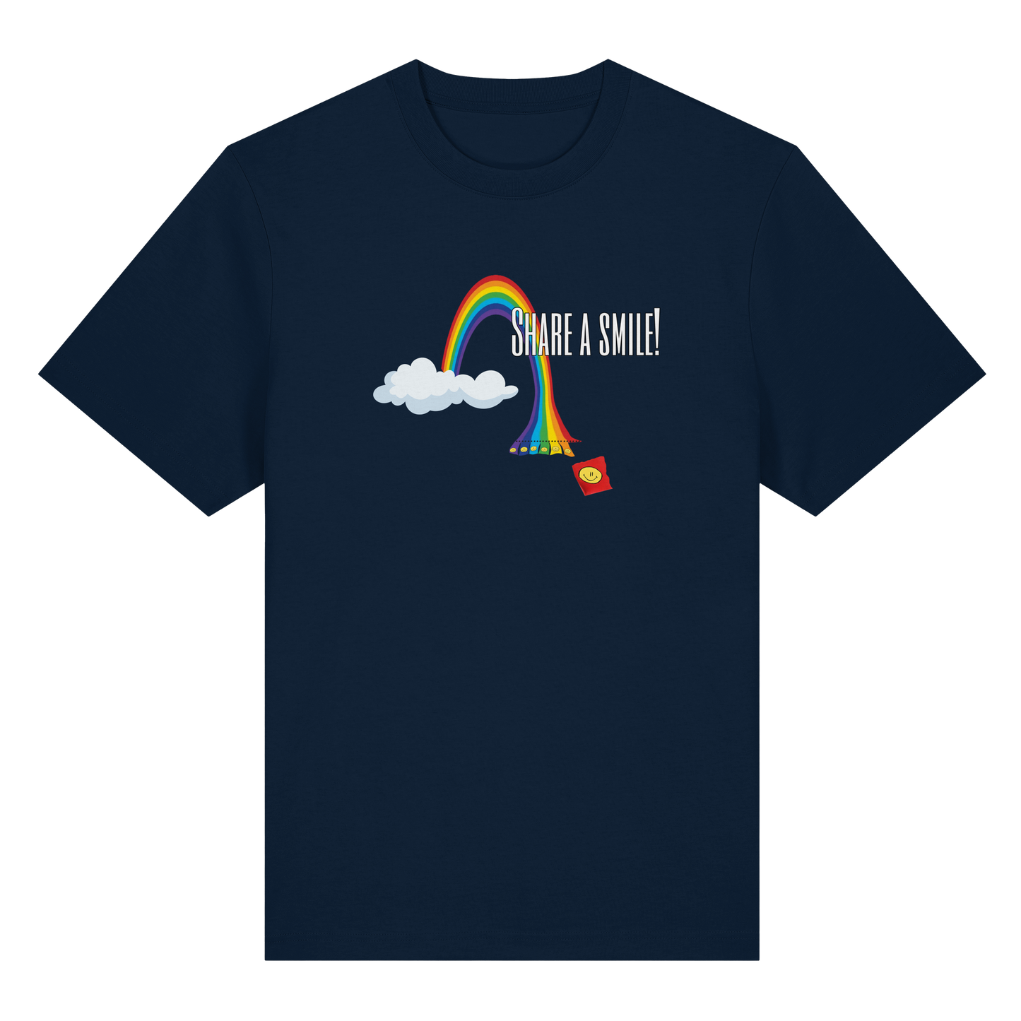 SHAREASMILE! - Organic Heavy T-Shirt
