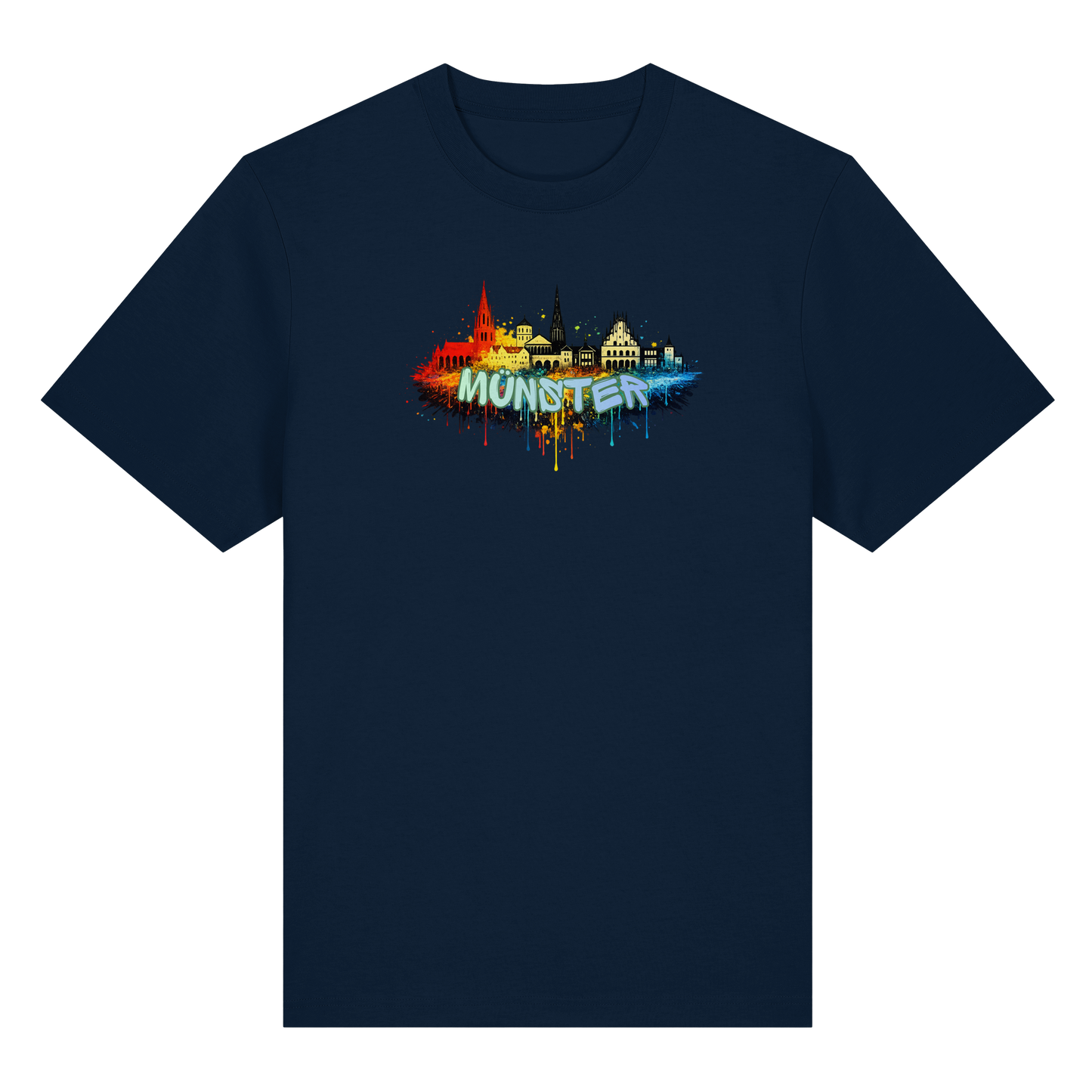 MÜNSTER SPRAY! - Organic Heavy T-Shirt