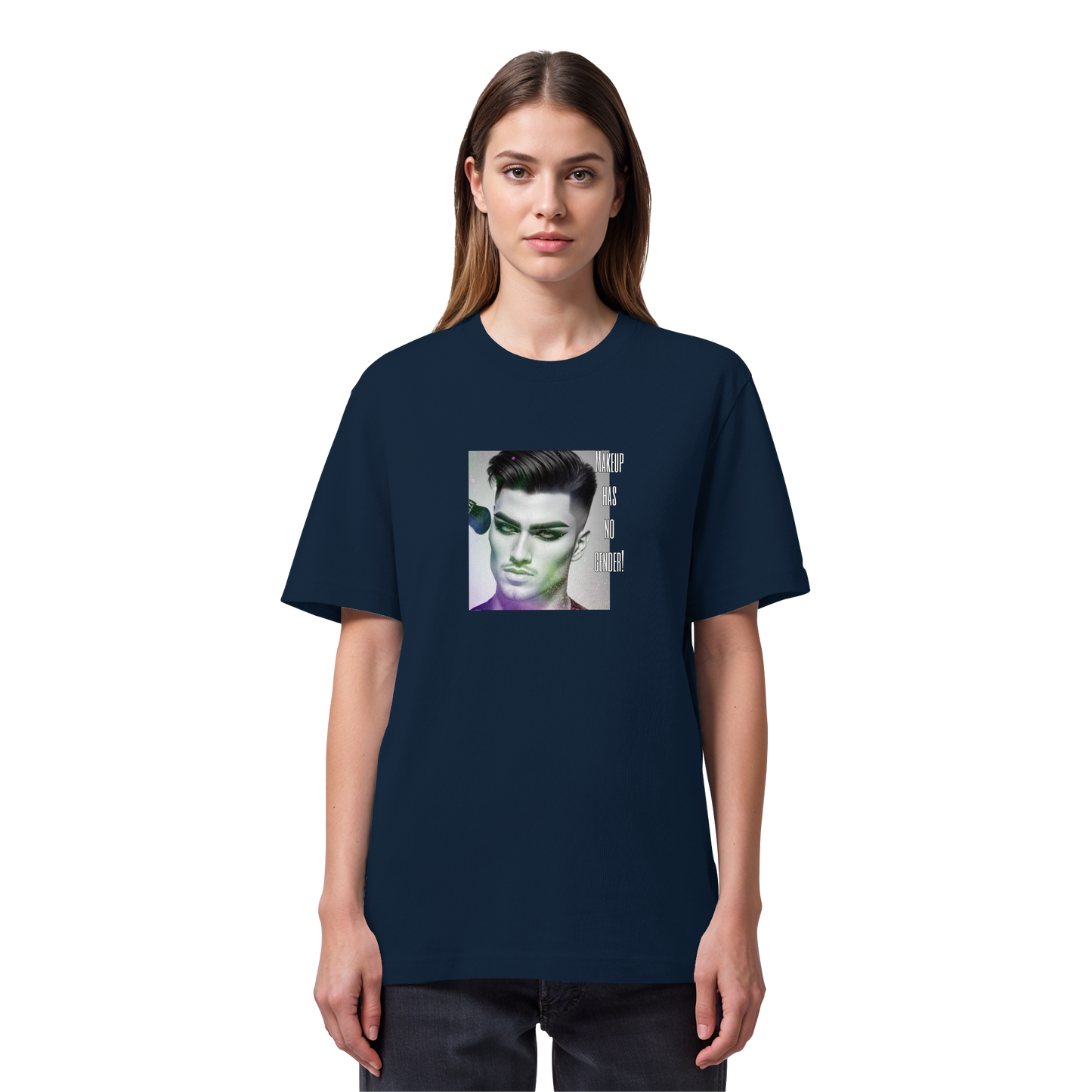 MAKEUPHASNOGENDER! - Organic Heavy T-Shirt