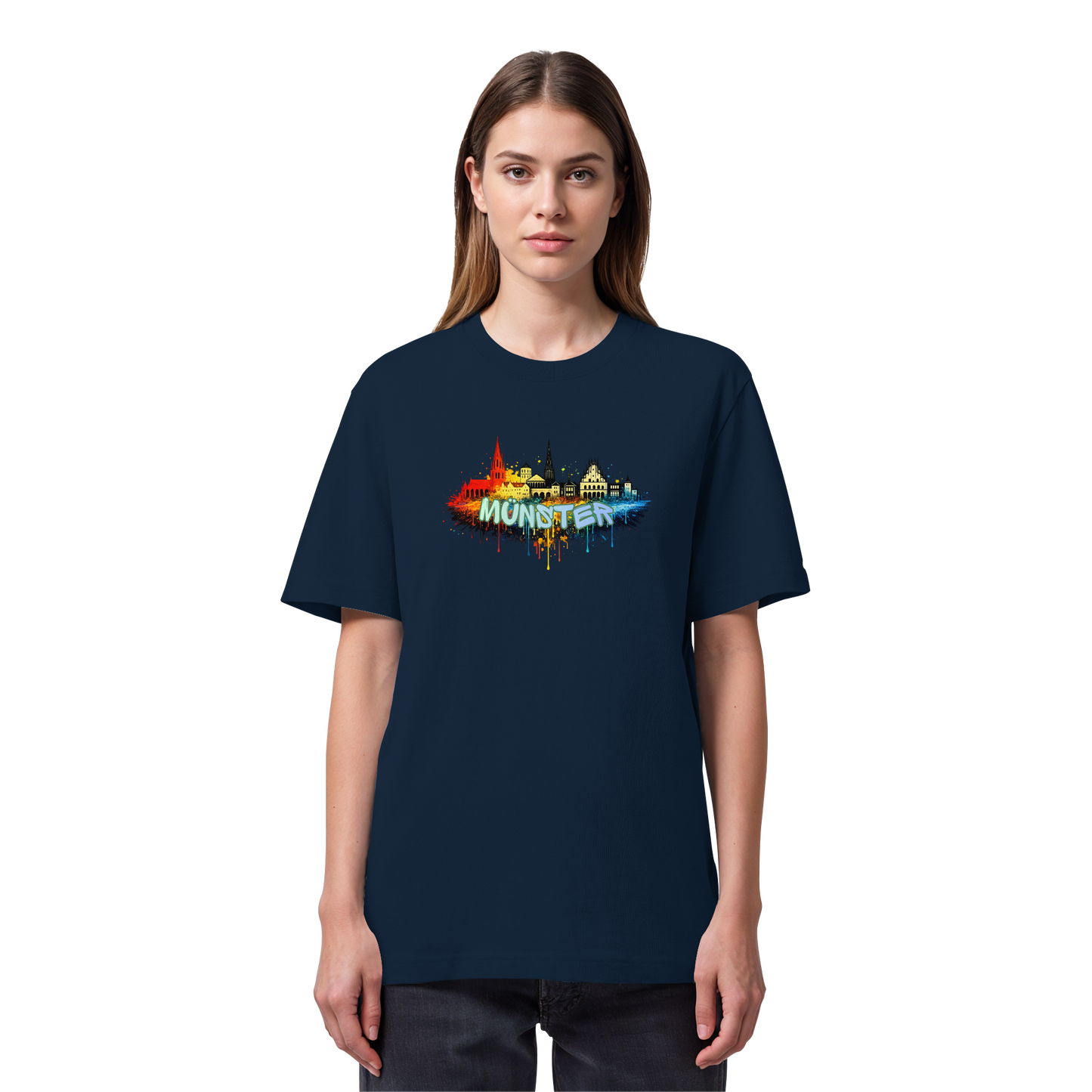 MÜNSTER SPRAY! - Organic Heavy T-Shirt