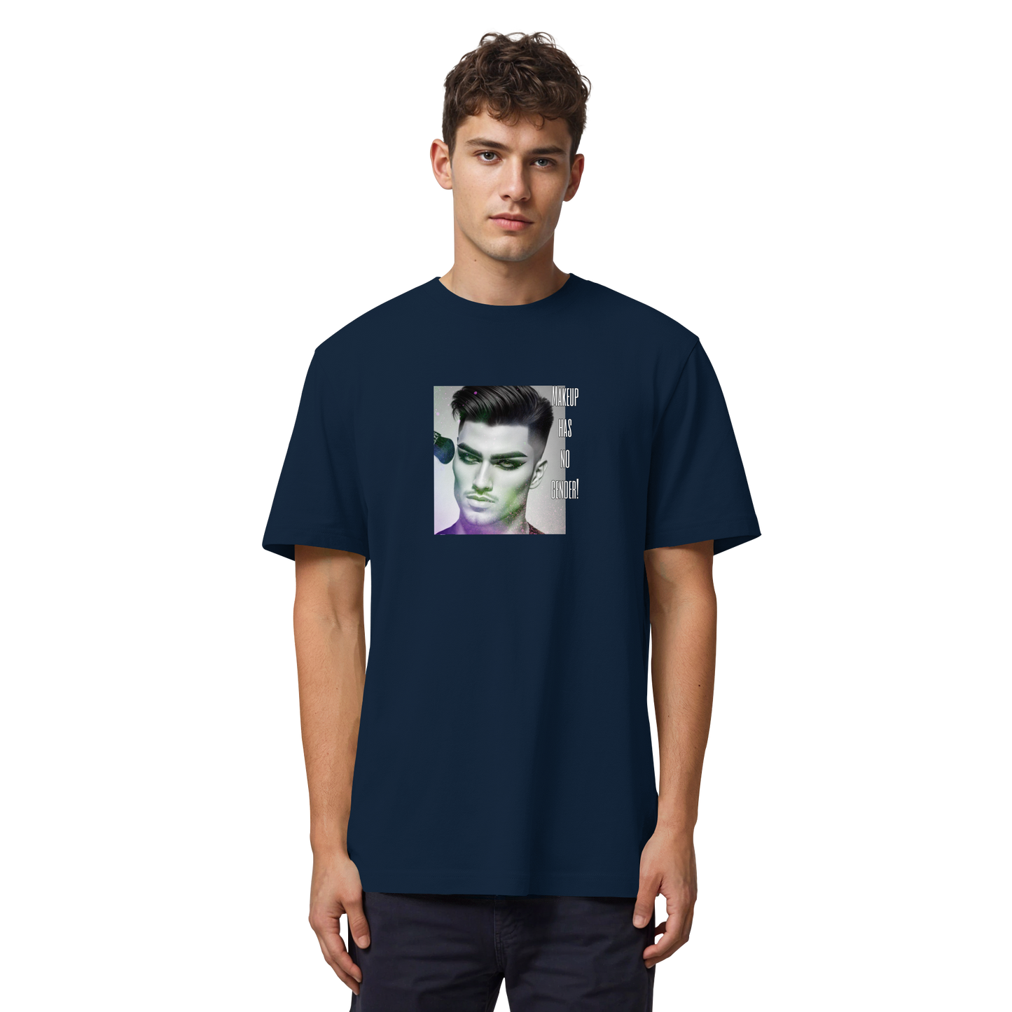 MAKEUPHASNOGENDER! - Organic Heavy T-Shirt
