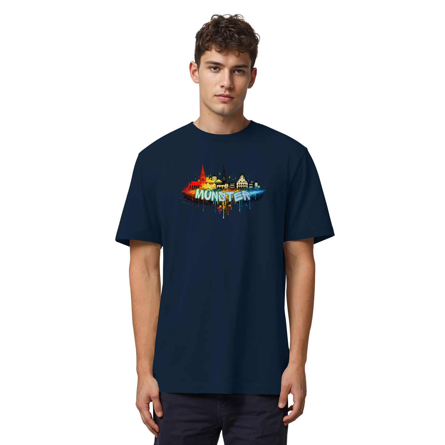 MÜNSTER SPRAY! - Organic Heavy T-Shirt