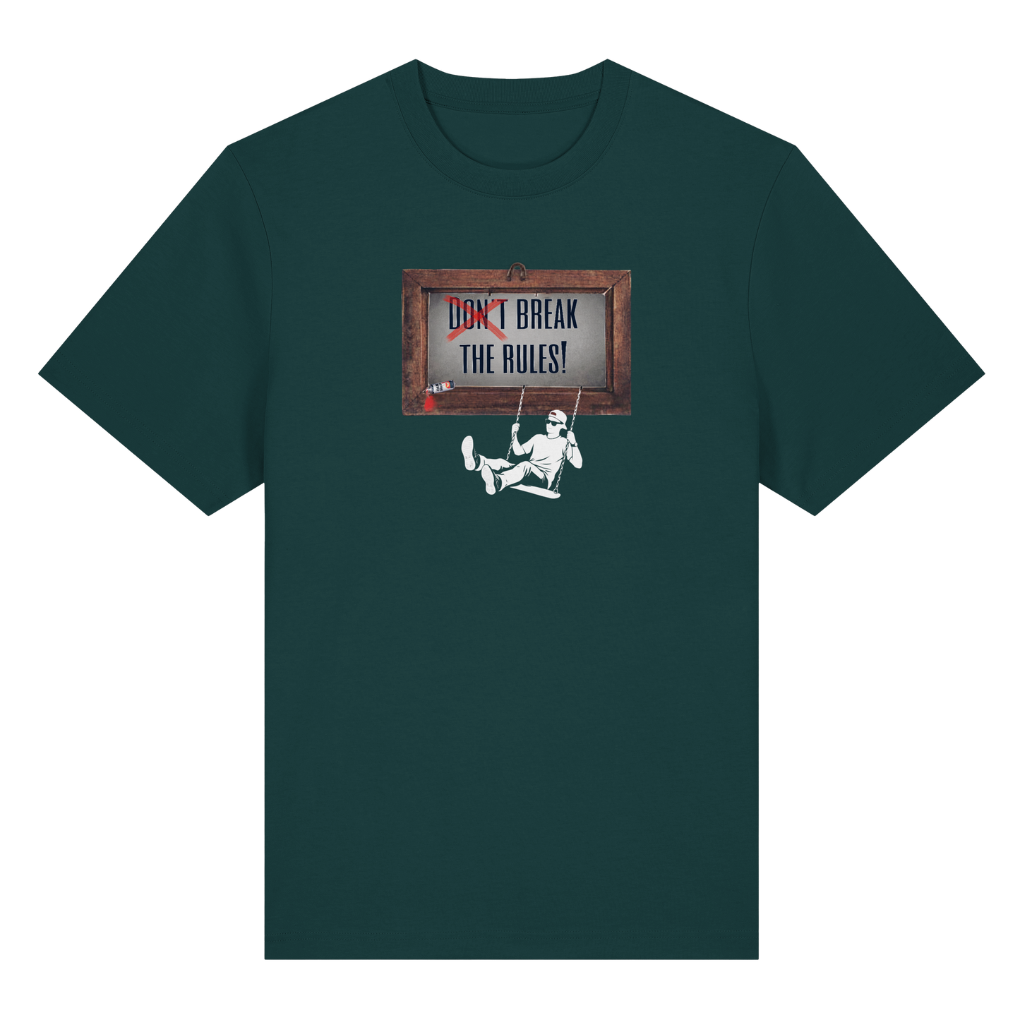 BREAKTHERULES! - Organic Heavy T-Shirt