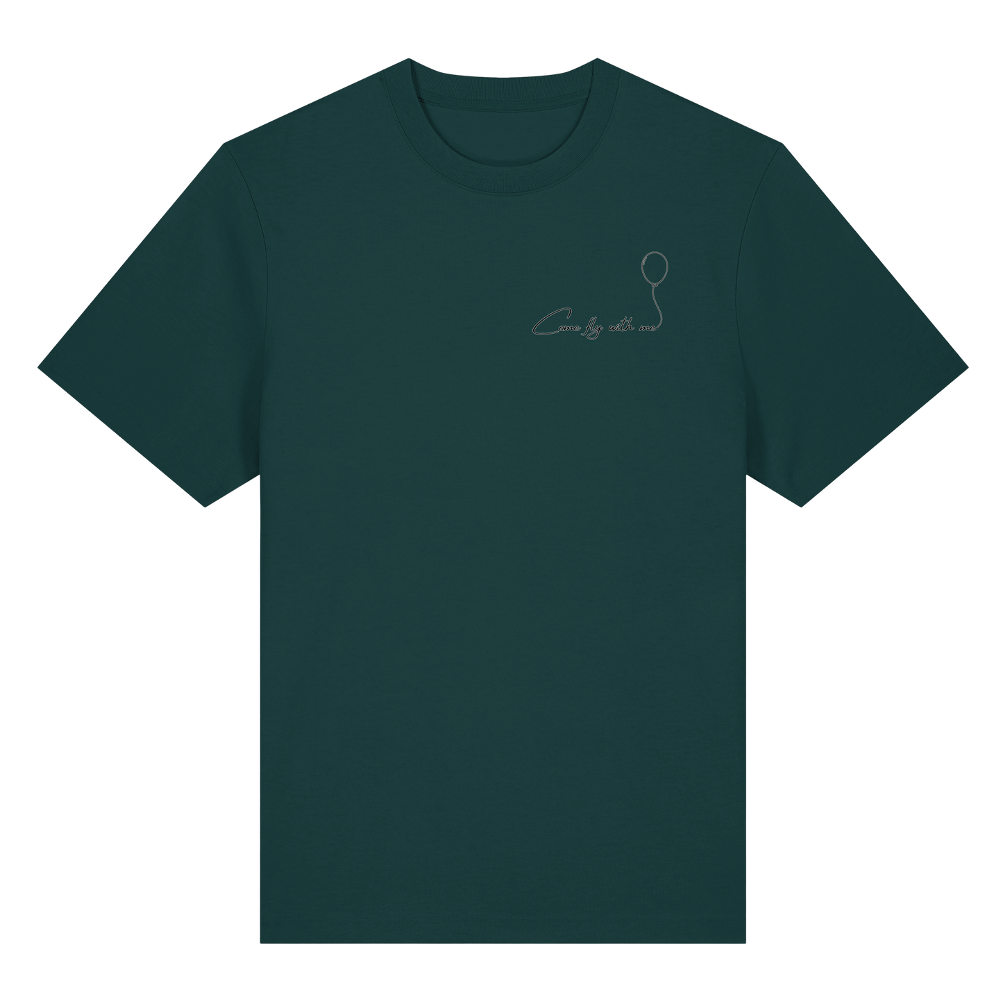 COMEFLYWITHME! - Organic Heavy T-Shirt