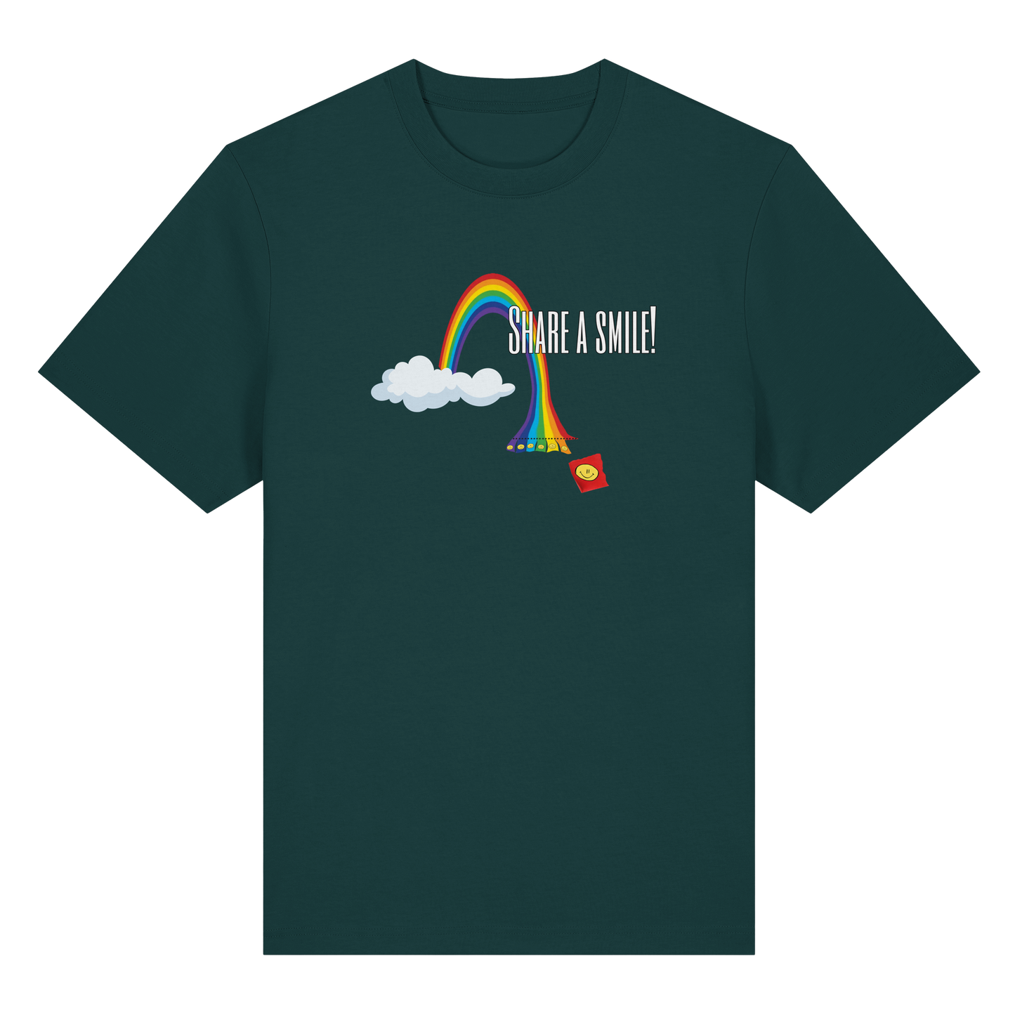 SHAREASMILE! - Organic Heavy T-Shirt