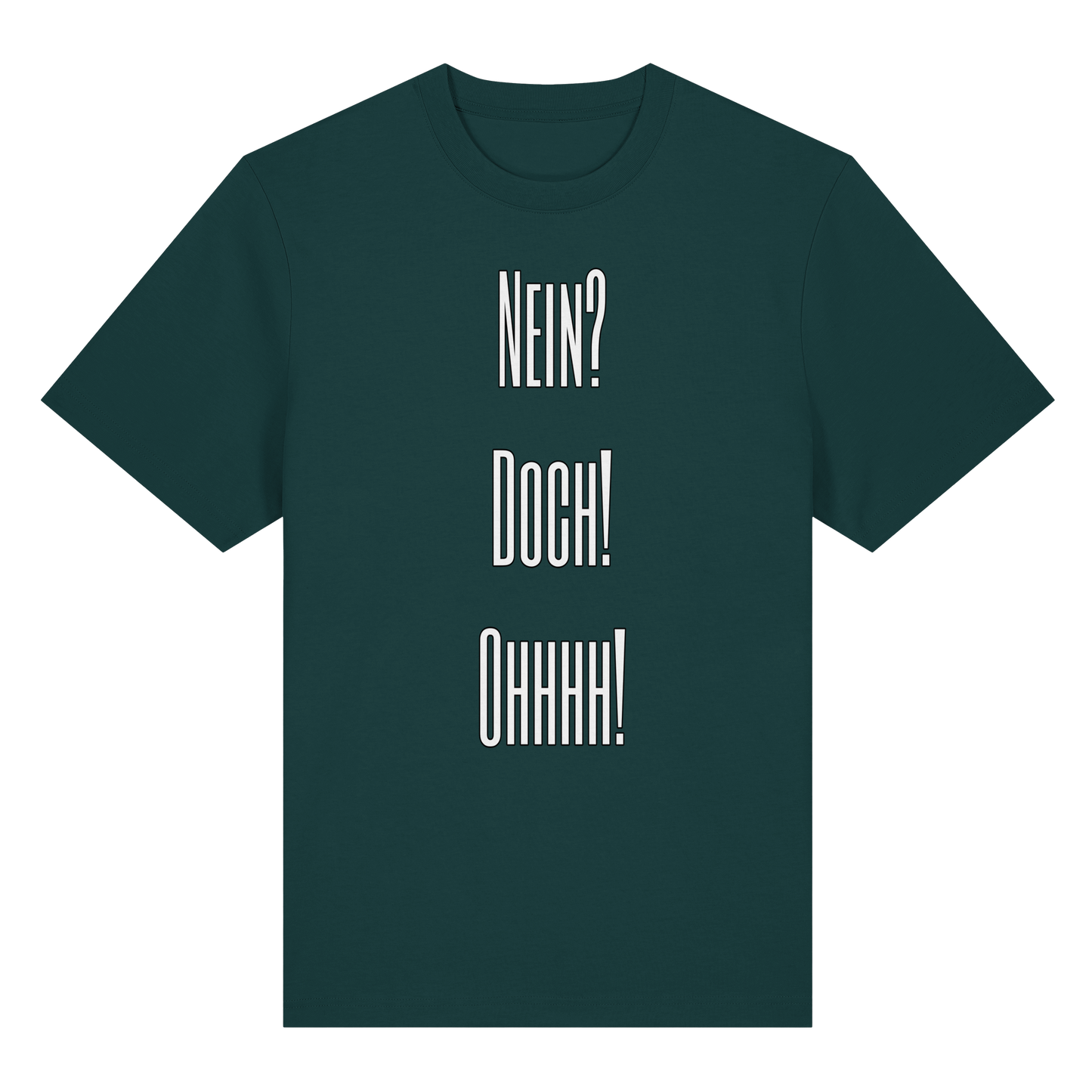 NEIN?DOCH!OHHHH! - Organic Heavy T-Shirt