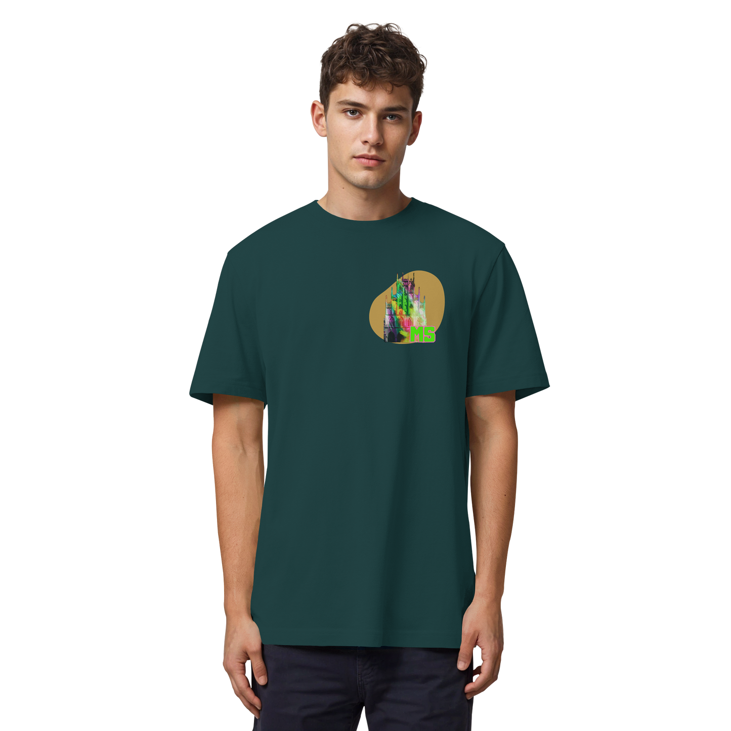 COLORFULTOWNHALL! - Organic Heavy T-Shirt