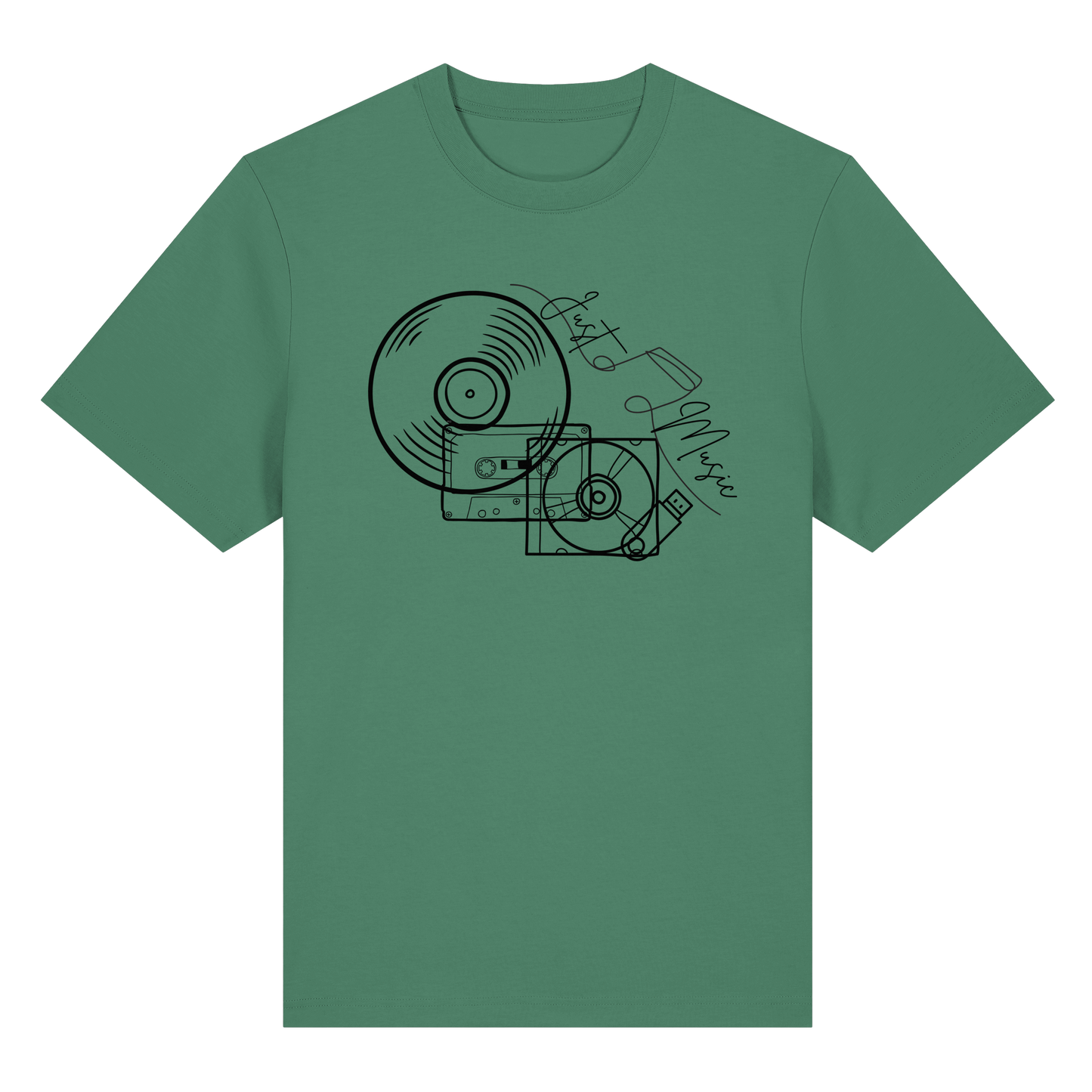 JUSTMUSIC! - Organic Heavy T-Shirt