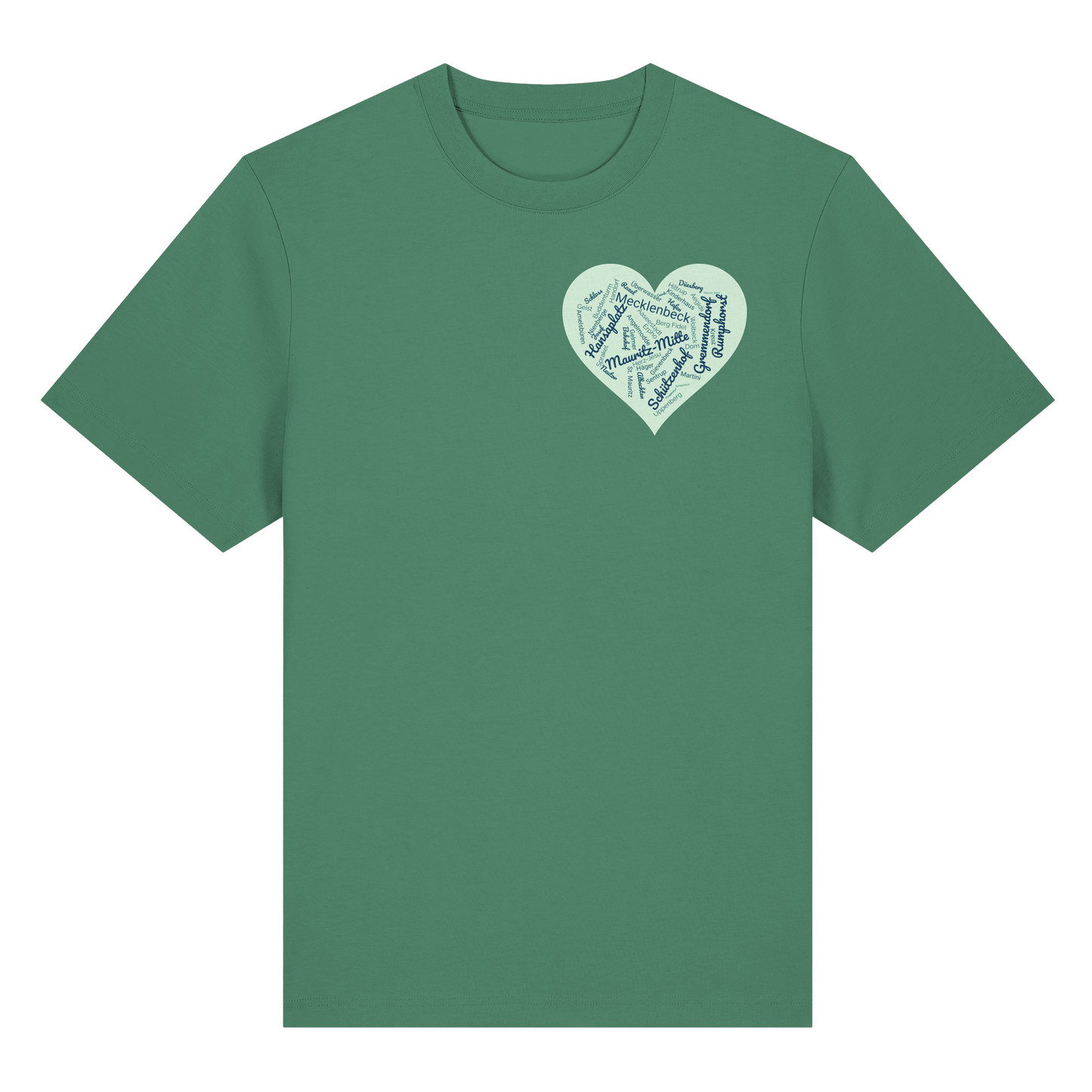 MÜNSTERHERZ! - Organic Heavy T-Shirt