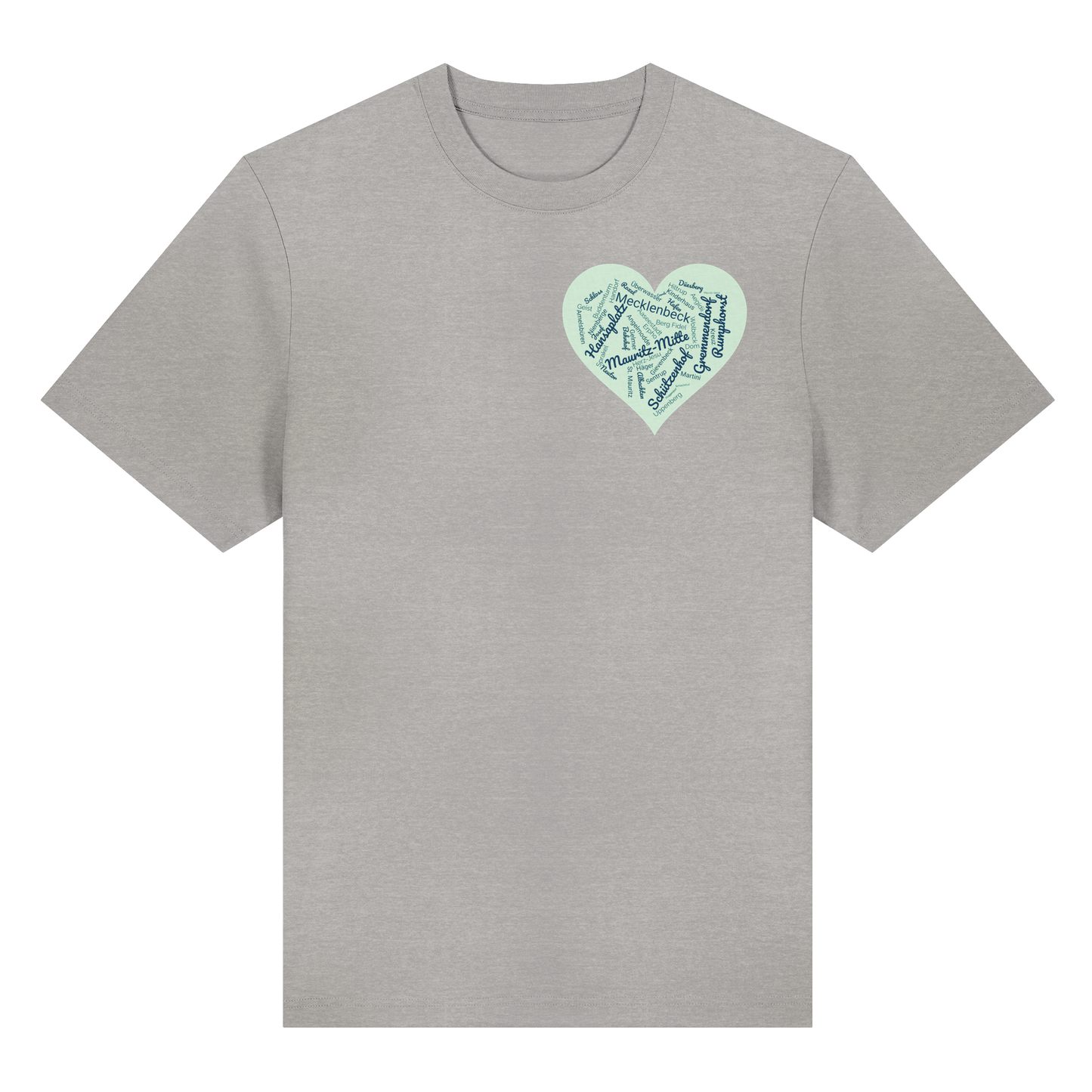 MÜNSTERHERZ! - Organic Heavy T-Shirt