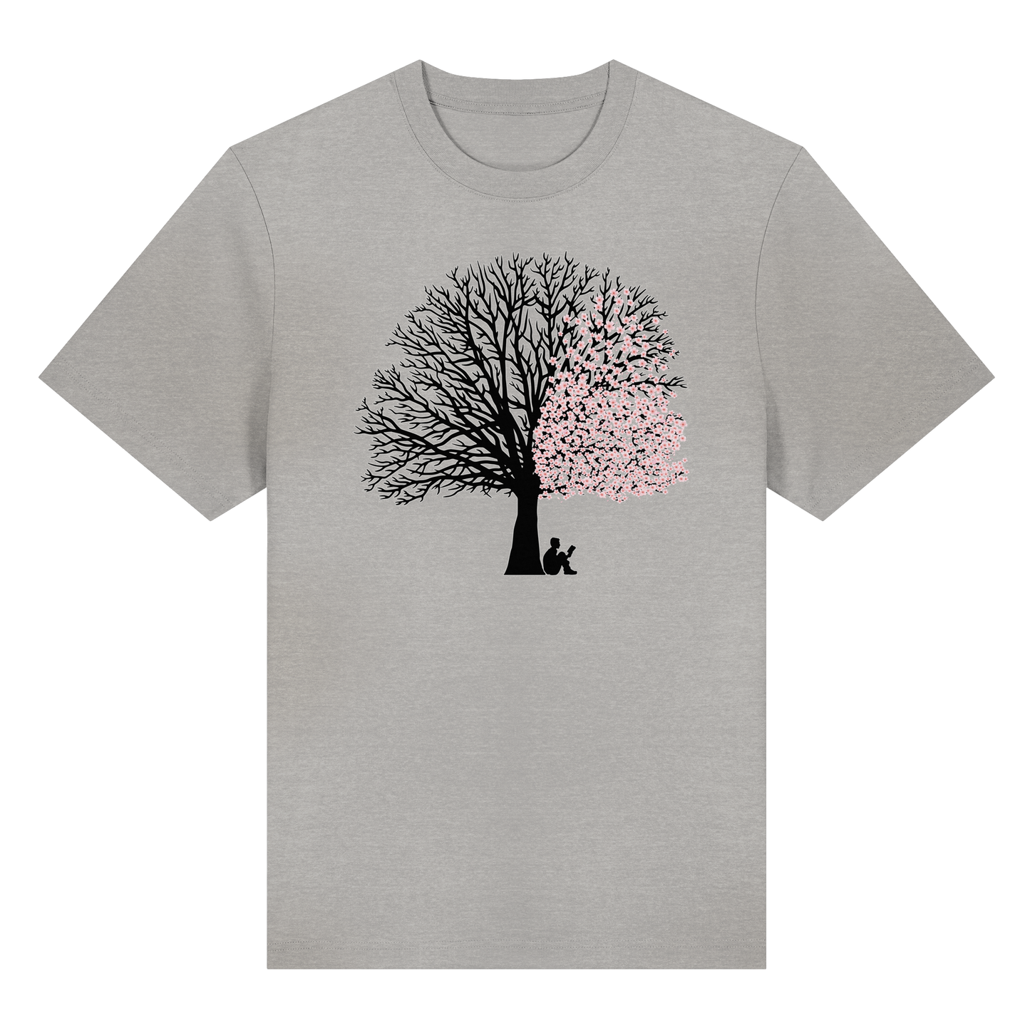 CHERRY BLOSSOM SHADOW! - Organic Heavy T-Shirt
