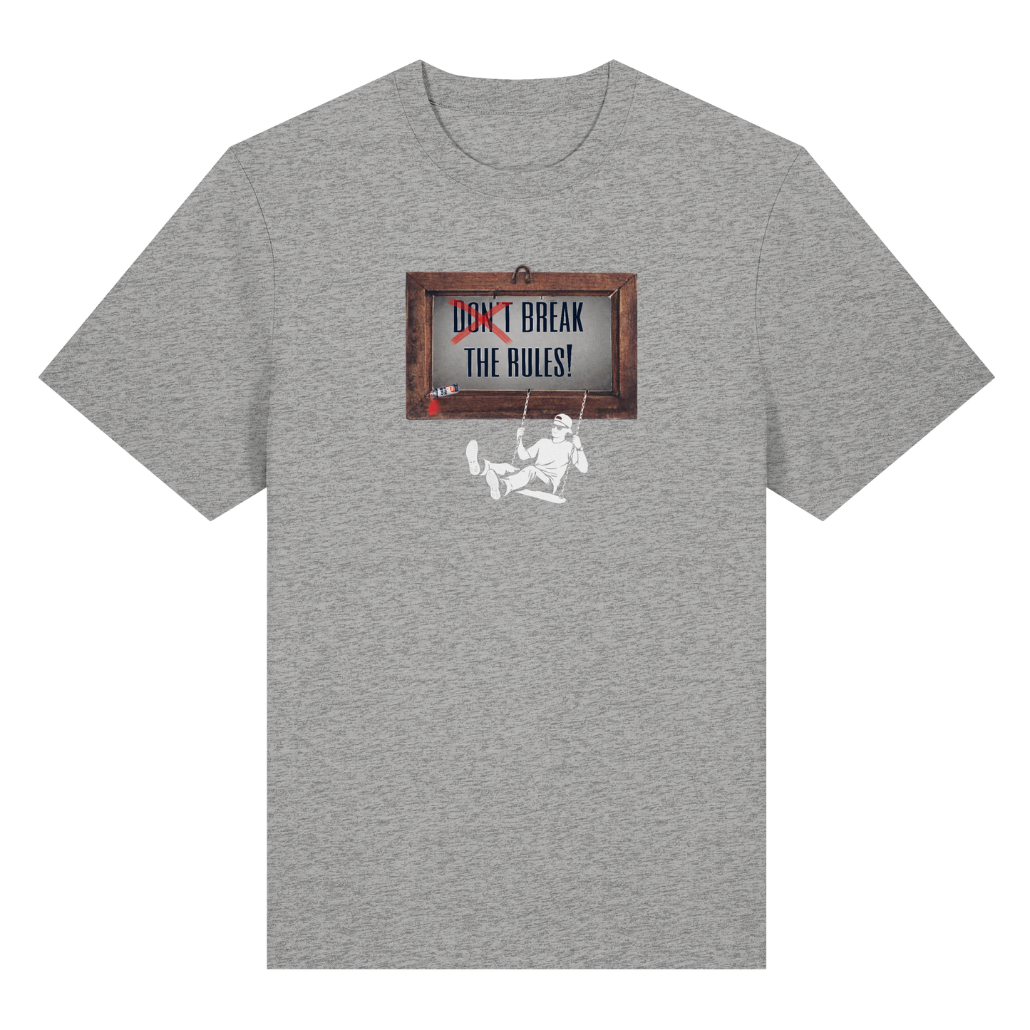 BREAKTHERULES! - Organic Heavy T-Shirt
