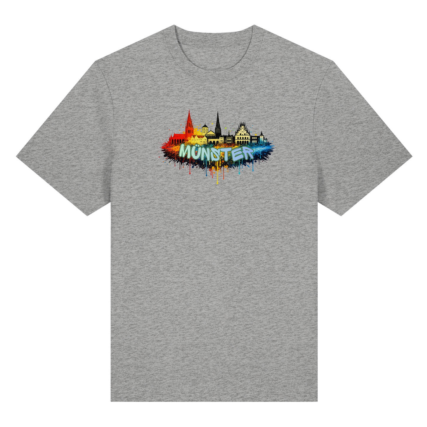 MÜNSTER SPRAY! - Organic Heavy T-Shirt
