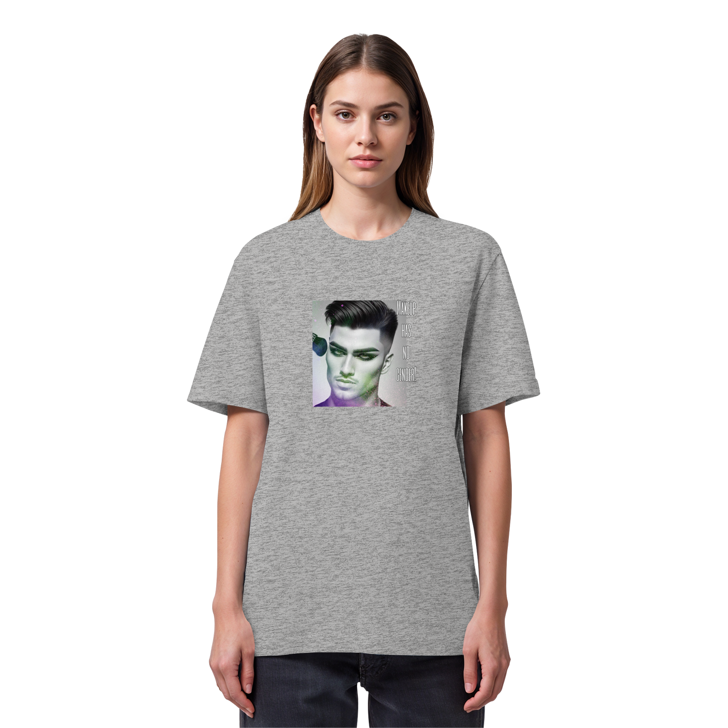 MAKEUPHASNOGENDER! - Organic Heavy T-Shirt
