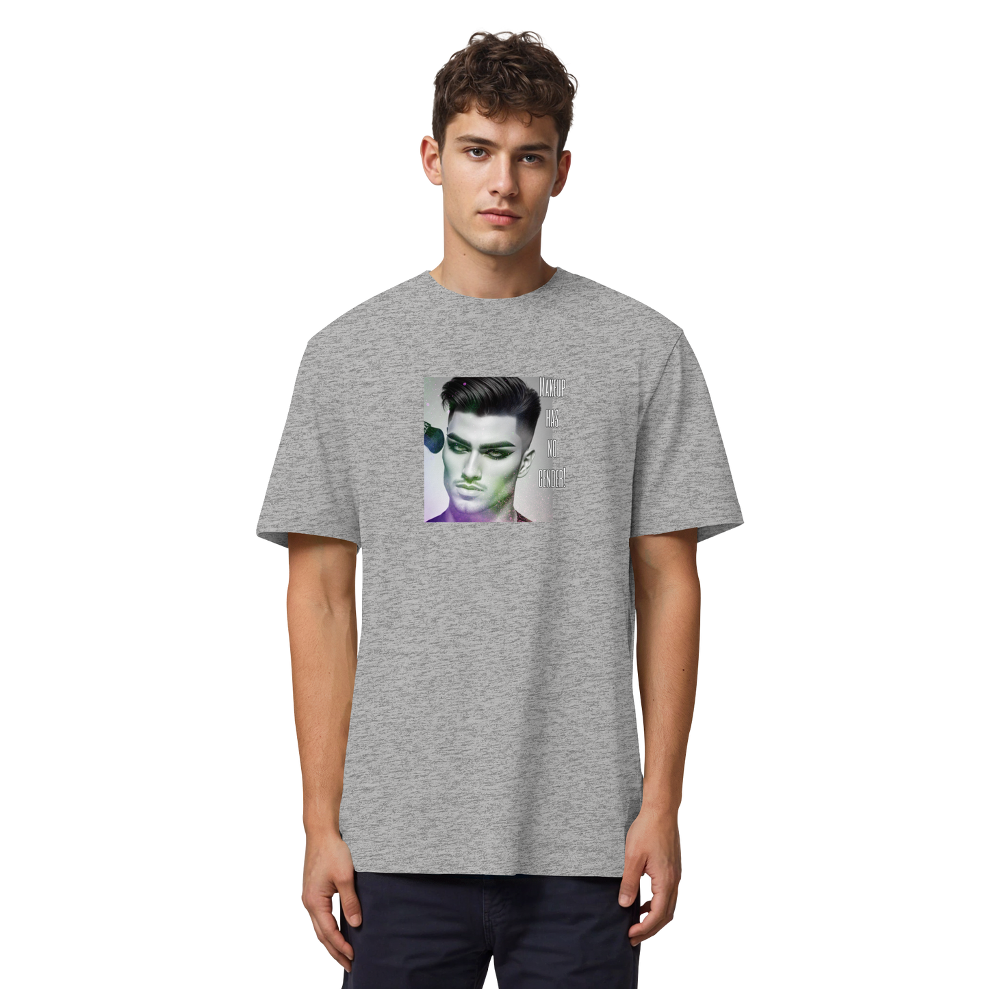 MAKEUPHASNOGENDER! - Organic Heavy T-Shirt