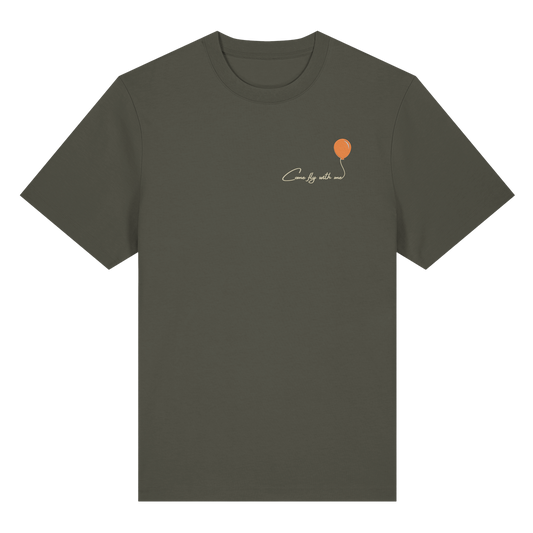 COMEFLYWITHME! (Stick) - Organic Heavy T-Shirt