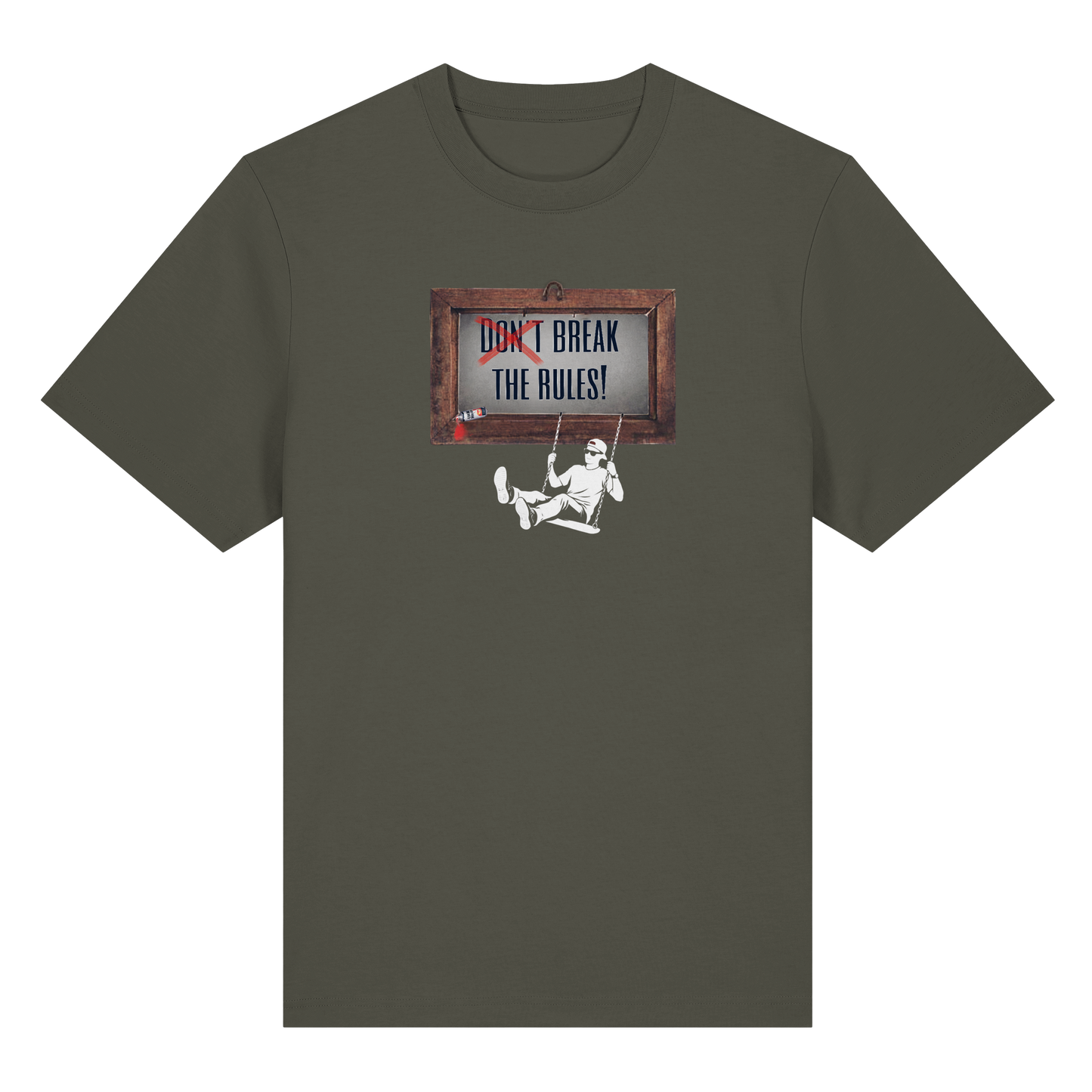 BREAKTHERULES! - Organic Heavy T-Shirt