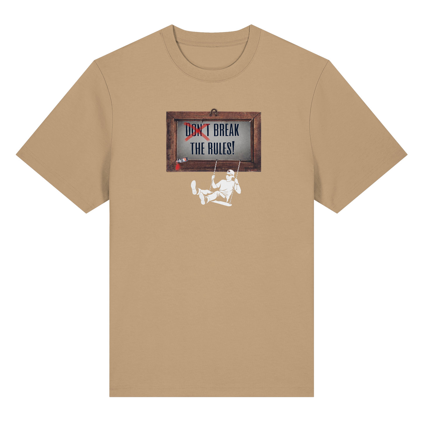 BREAKTHERULES! - Organic Heavy T-Shirt