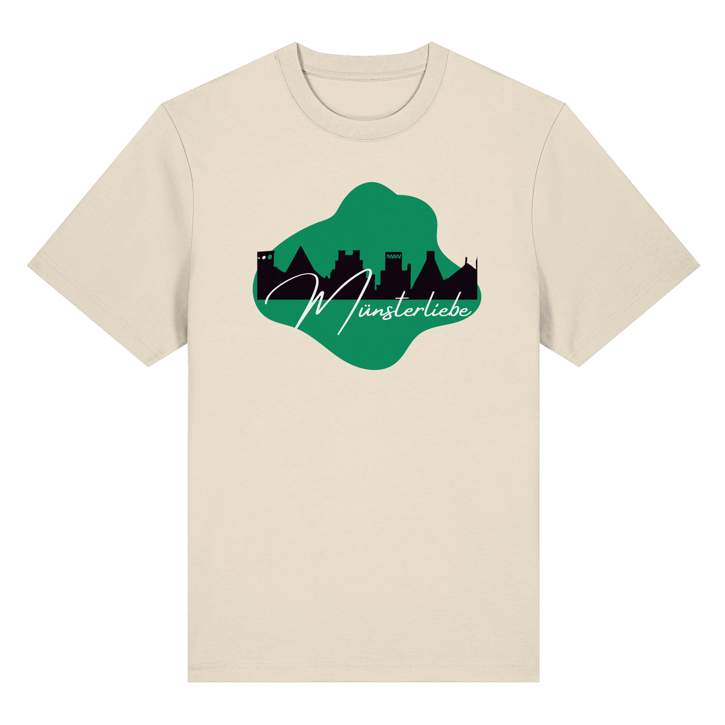 SKYLINEMÜNSTERLIEBE! - Organic Heavy T-Shirt