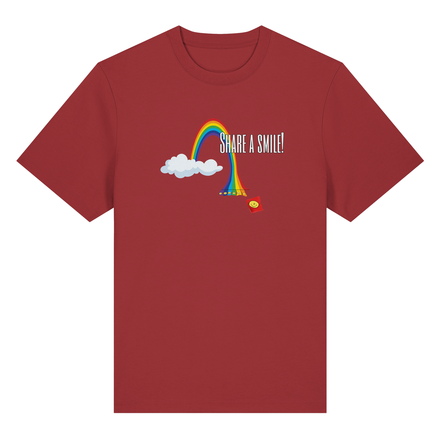 SHAREASMILE! - Organic Heavy T-Shirt