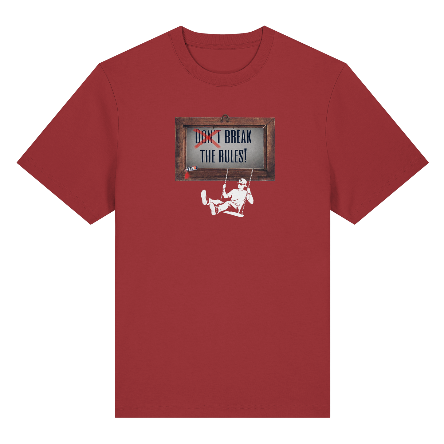 BREAKTHERULES! - Organic Heavy T-Shirt