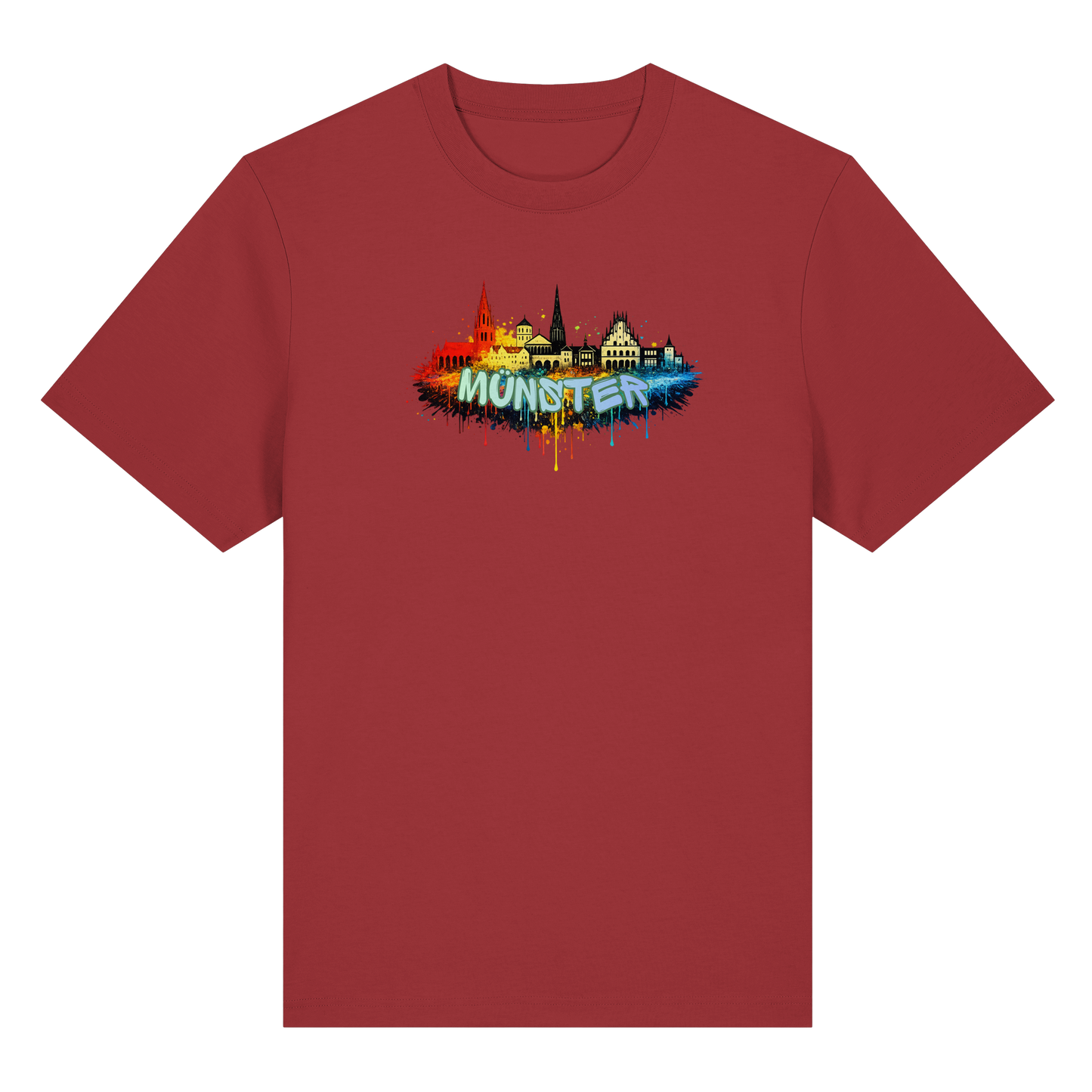 MÜNSTER SPRAY! - Organic Heavy T-Shirt