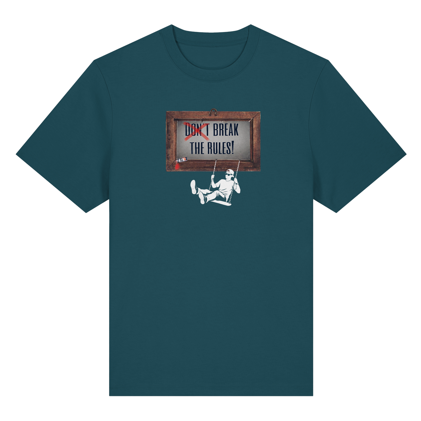 BREAKTHERULES! - Organic Heavy T-Shirt