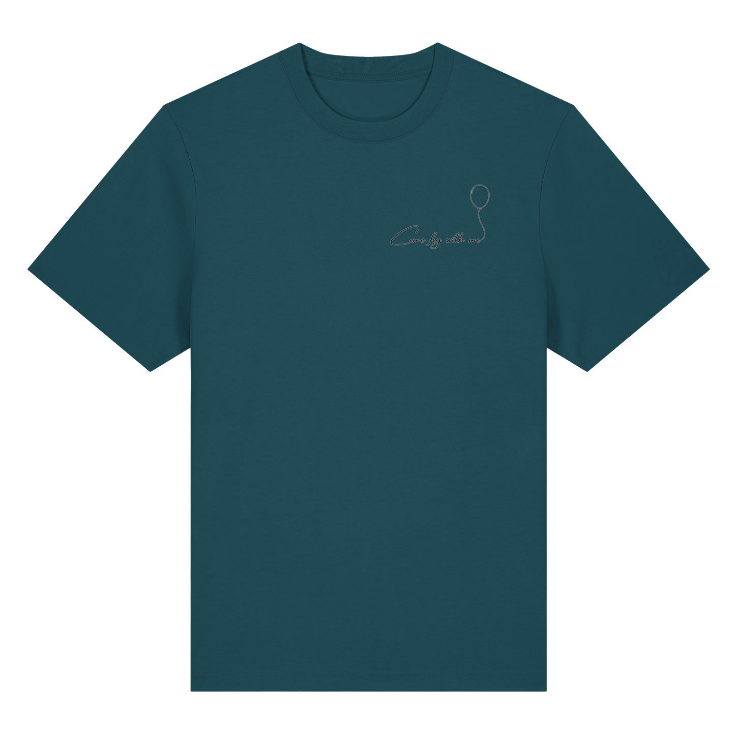COMEFLYWITHME! - Organic Heavy T-Shirt