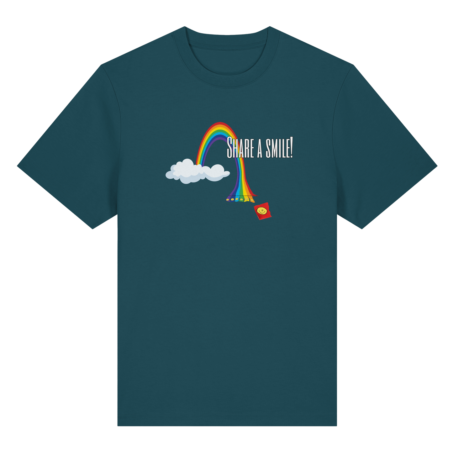 SHAREASMILE! - Organic Heavy T-Shirt