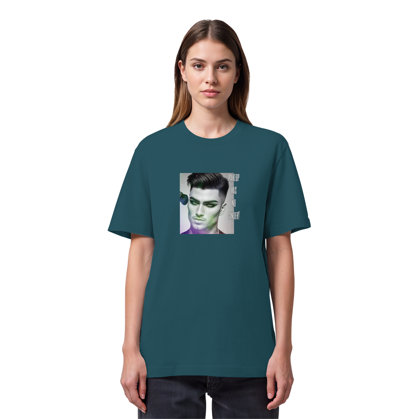 MAKEUPHASNOGENDER! - Organic Heavy T-Shirt