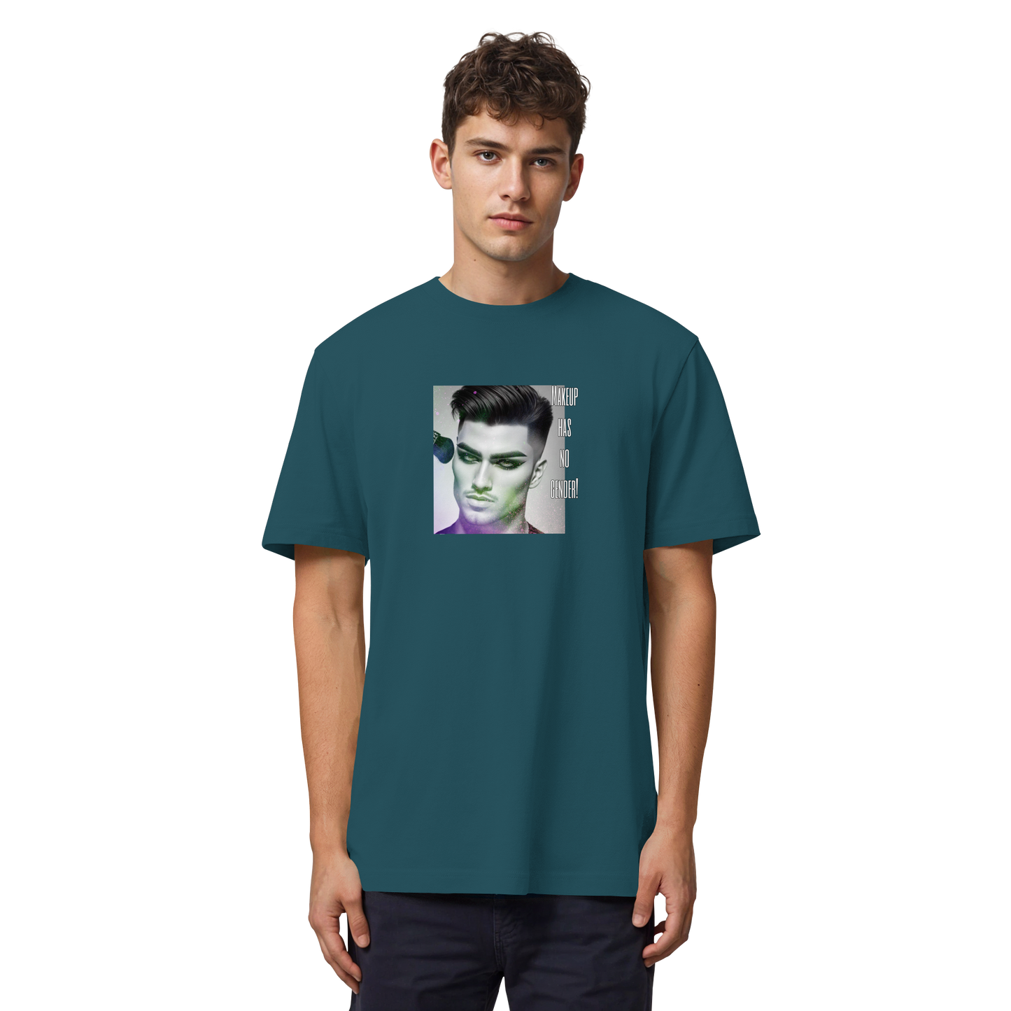MAKEUPHASNOGENDER! - Organic Heavy T-Shirt