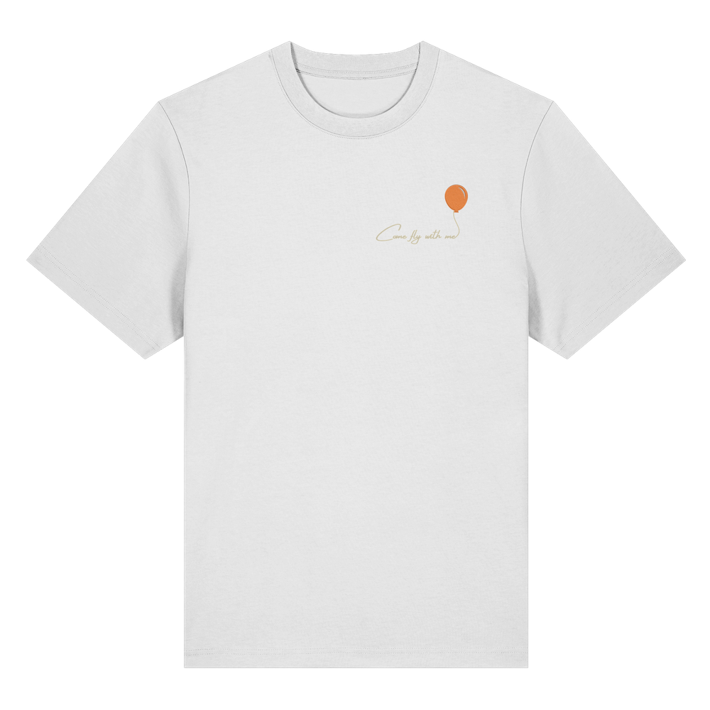 COMEFLYWITHME! (Stick) - Organic Heavy T-Shirt