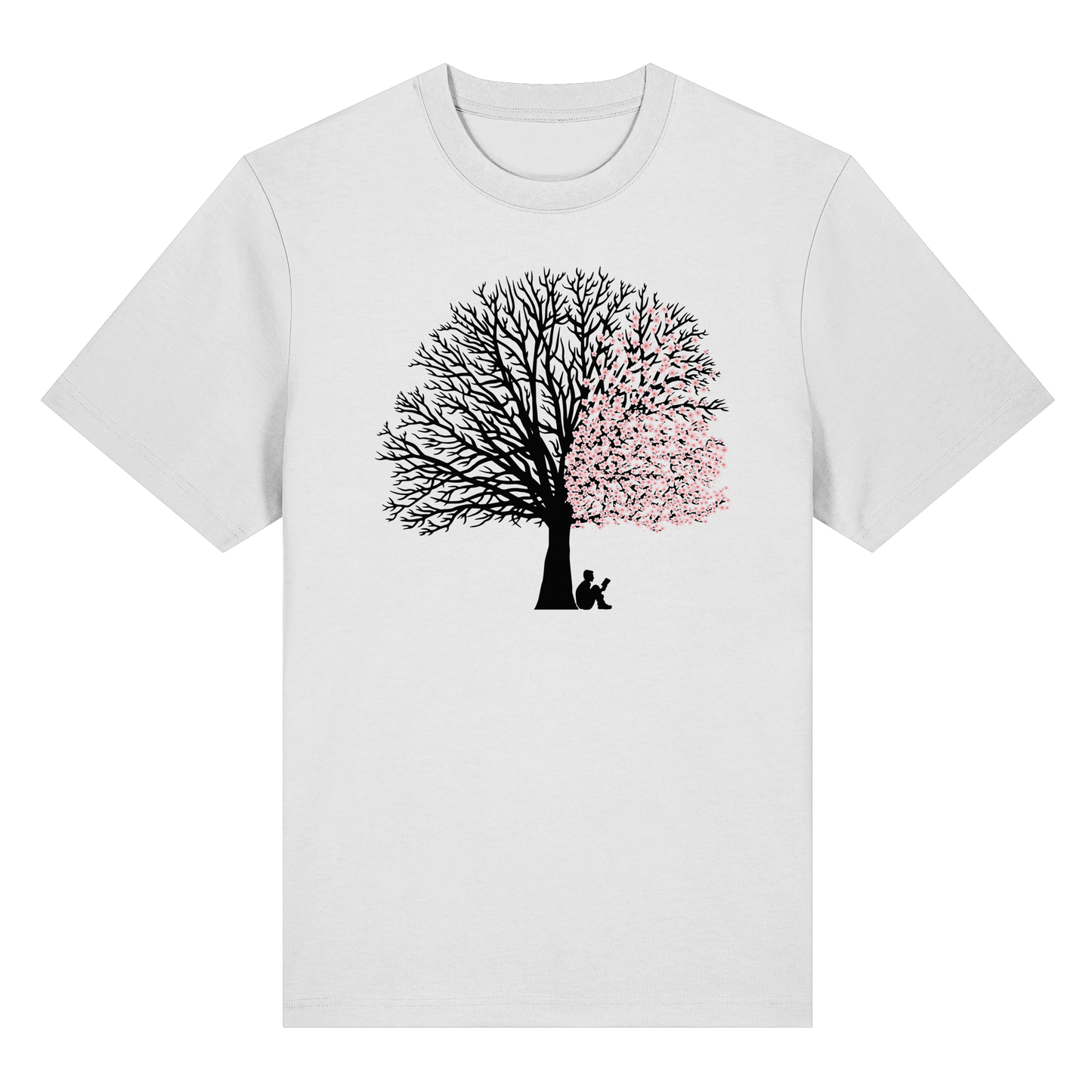 CHERRY BLOSSOM SHADOW! - Organic Heavy T-Shirt