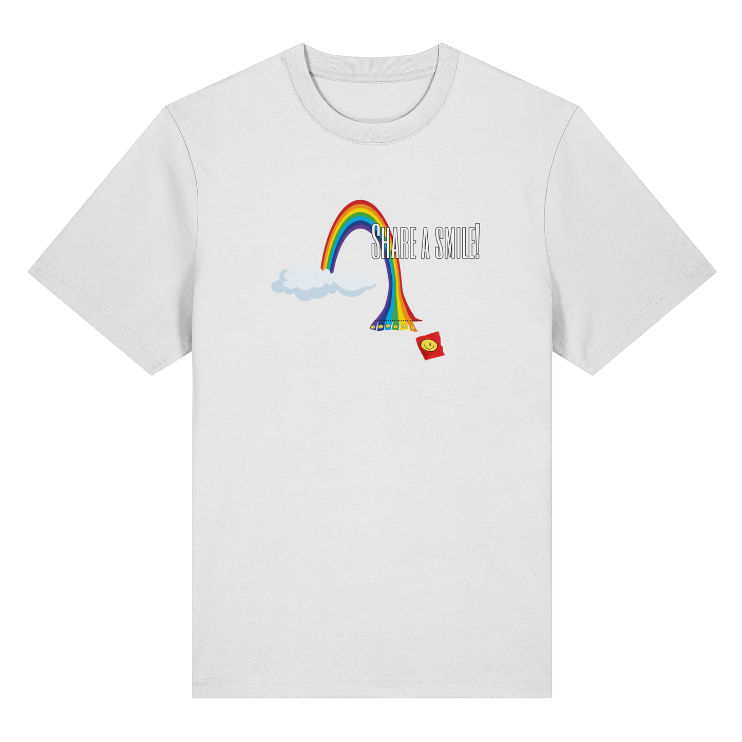 SHAREASMILE! - Organic Heavy T-Shirt