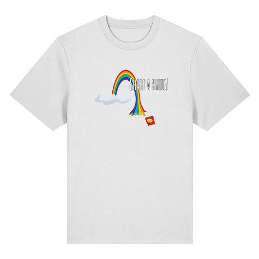 SHAREASMILE! - Organic Heavy T-Shirt