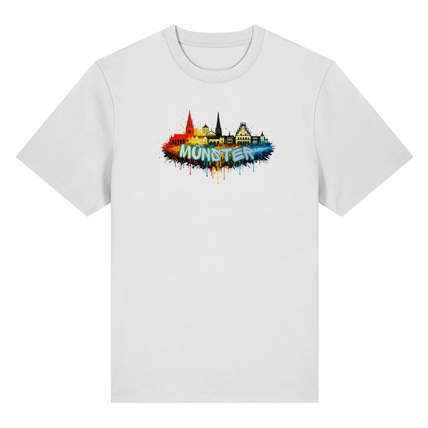 MÜNSTER SPRAY! - Organic Heavy T-Shirt