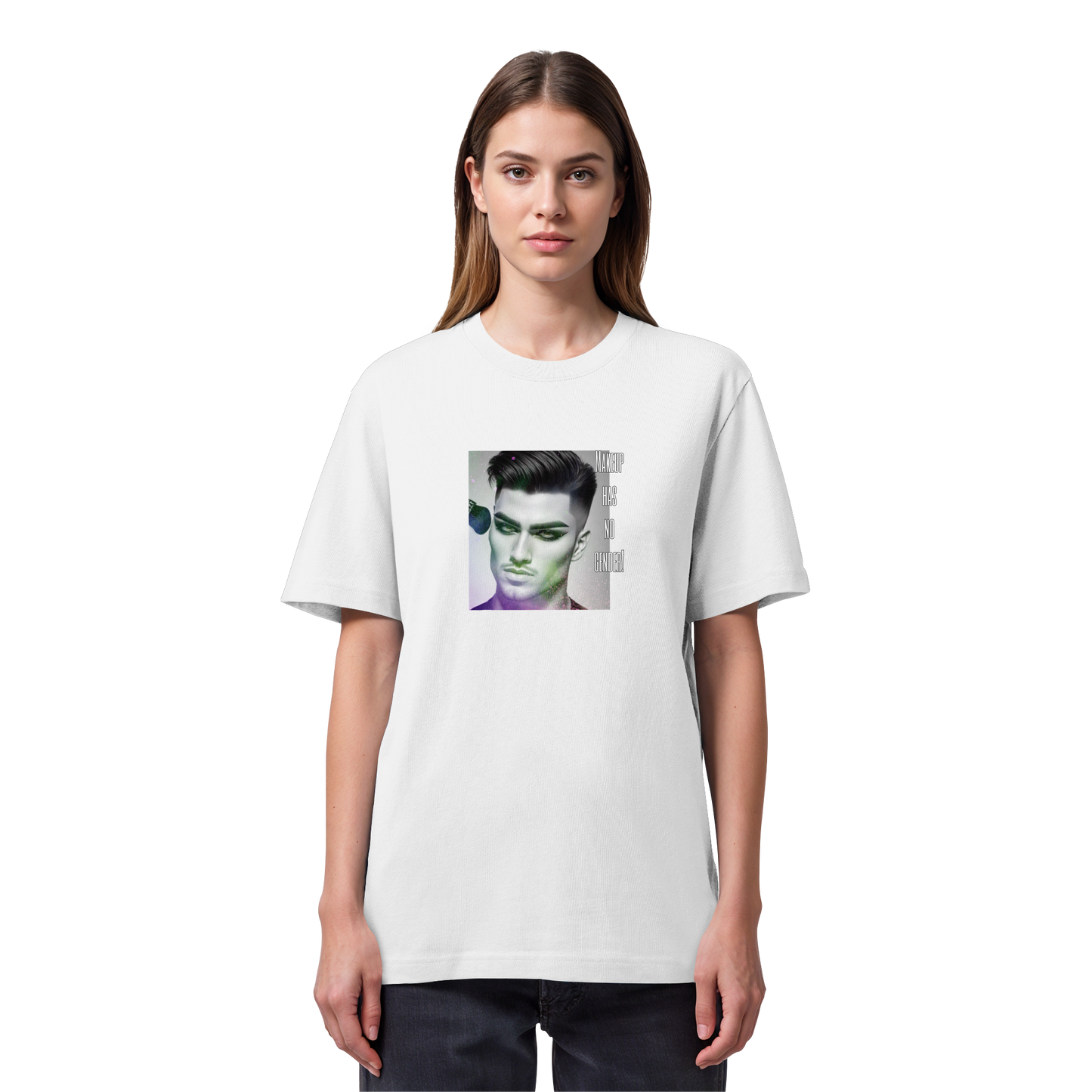 MAKEUPHASNOGENDER! - Organic Heavy T-Shirt