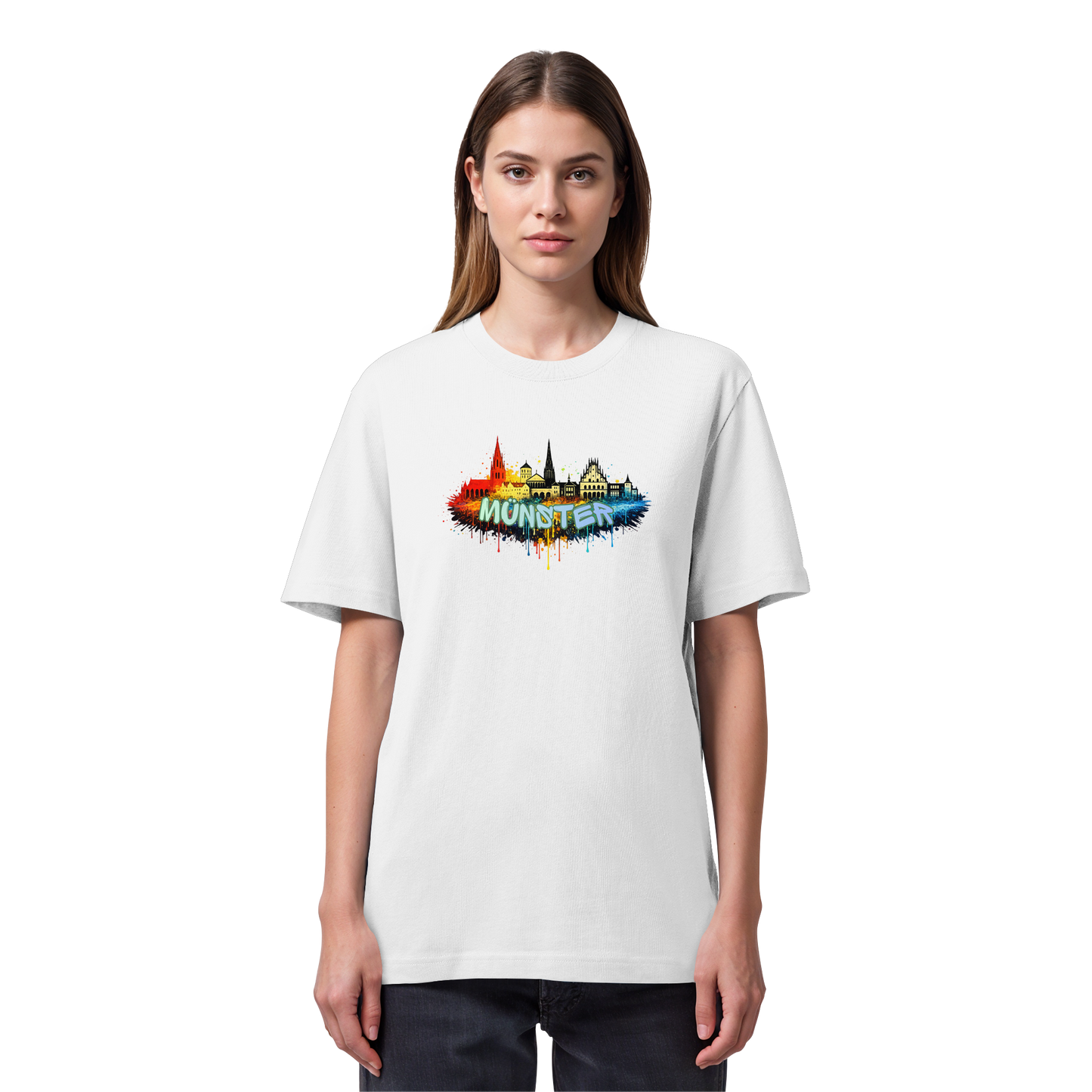 MÜNSTER SPRAY! - Organic Heavy T-Shirt