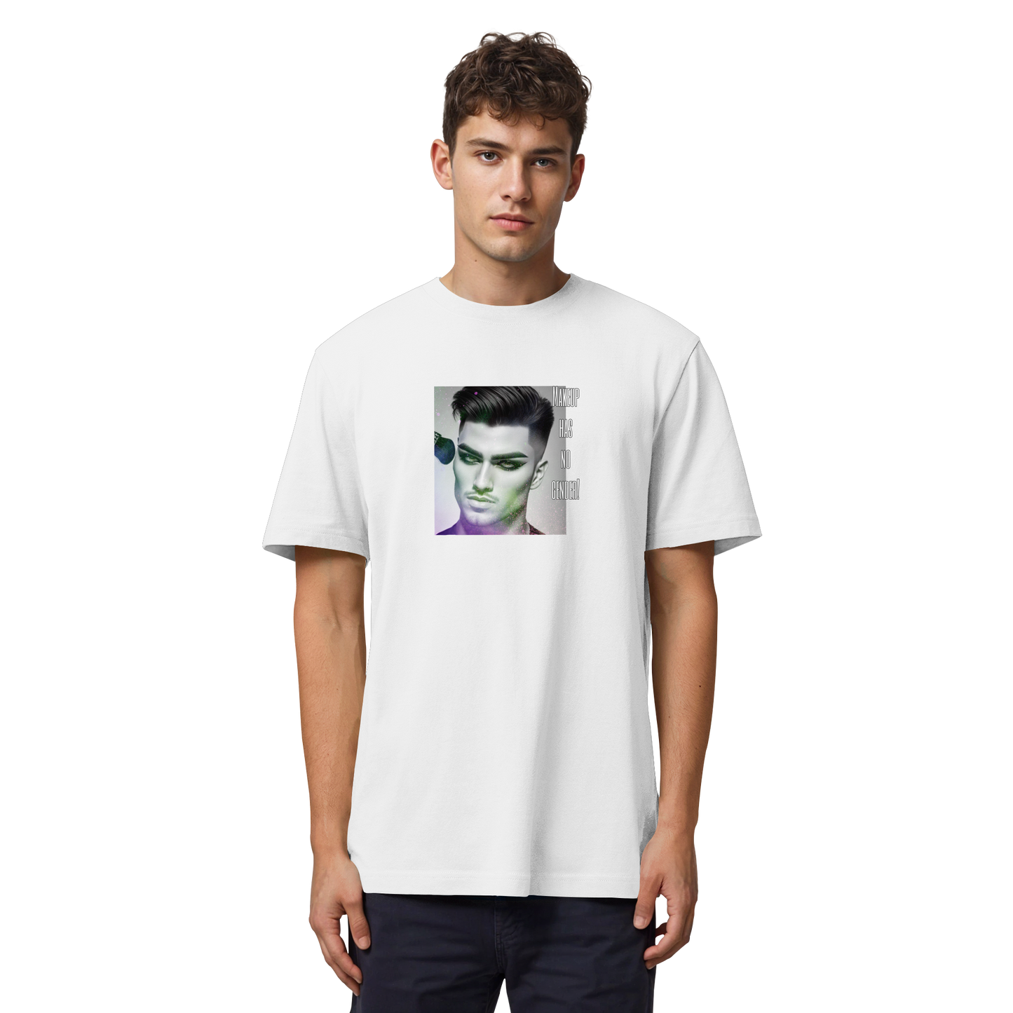 MAKEUPHASNOGENDER! - Organic Heavy T-Shirt