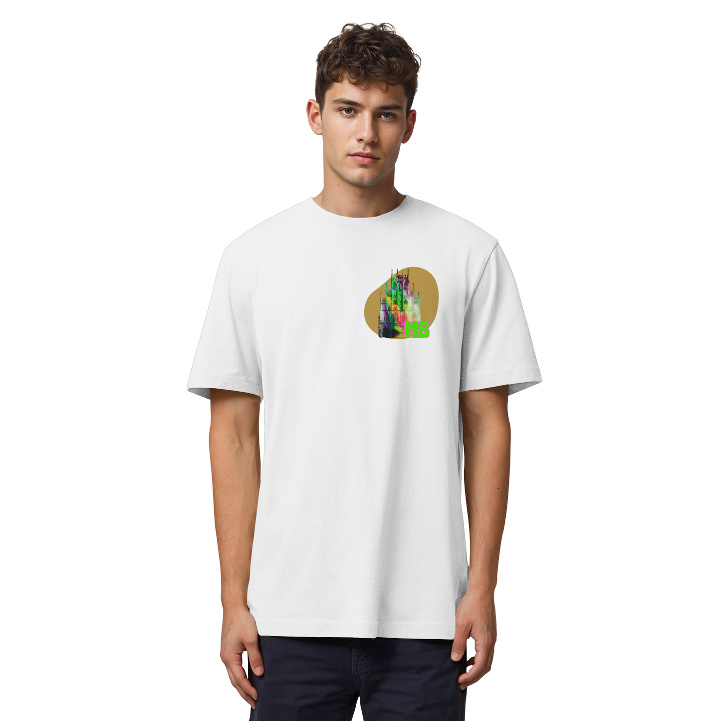 COLORFULTOWNHALL! - Organic Heavy T-Shirt