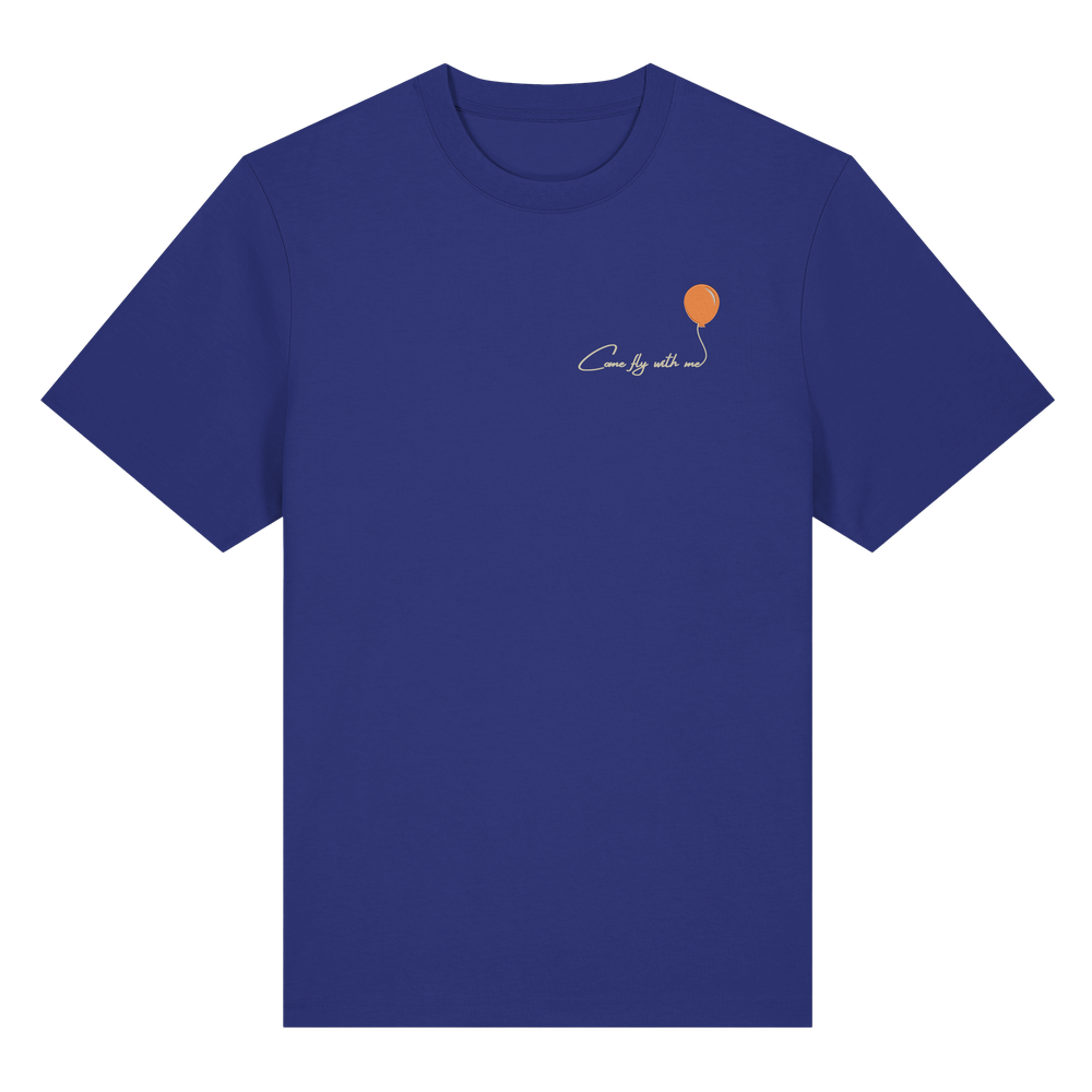 COMEFLYWITHME! (Stick) - Organic Heavy T-Shirt