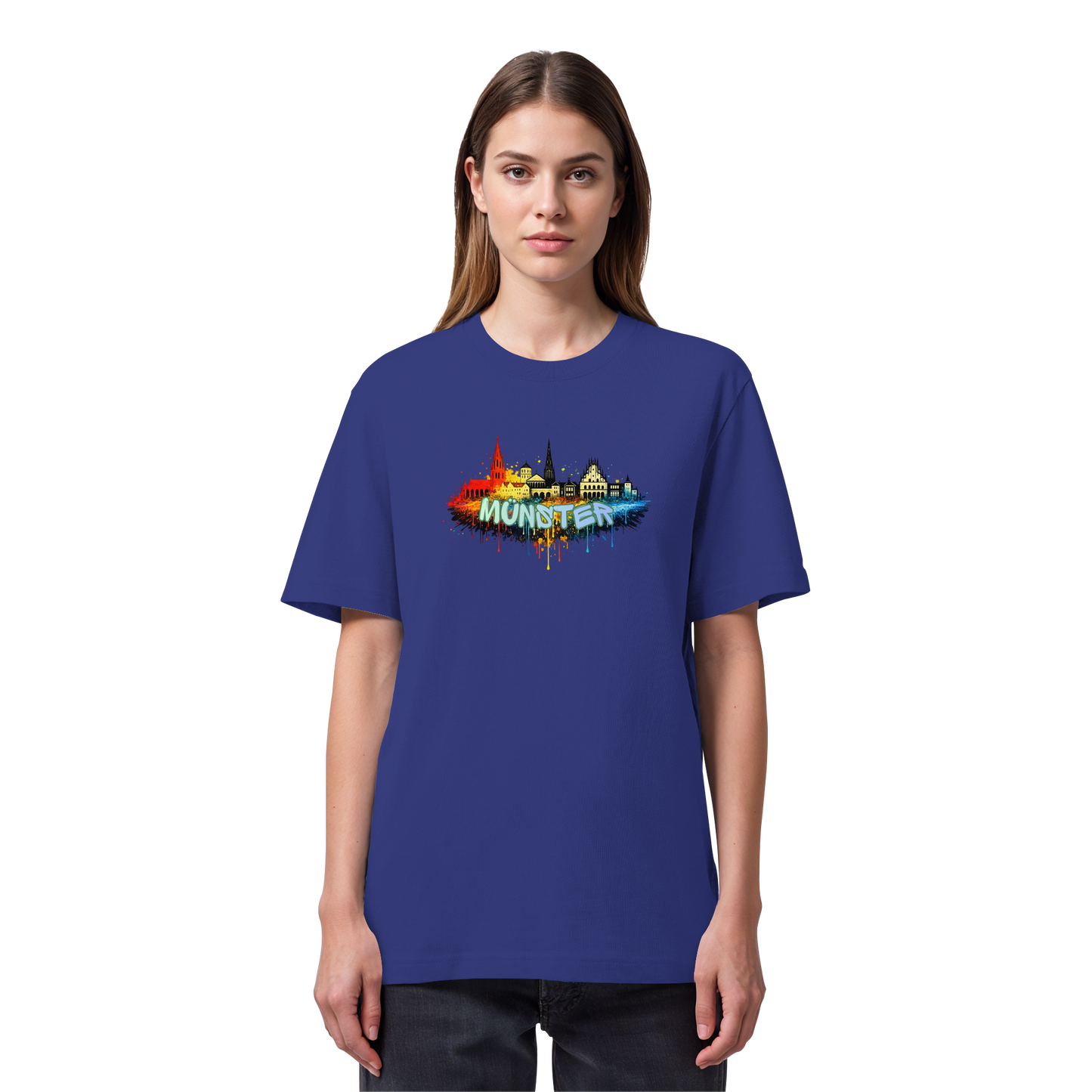MÜNSTER SPRAY! - Organic Heavy T-Shirt