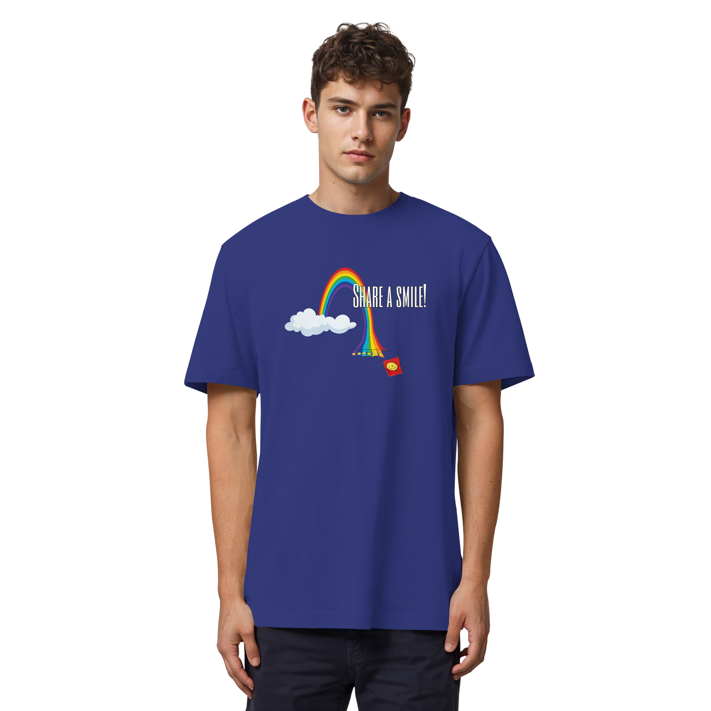 SHAREASMILE! - Organic Heavy T-Shirt