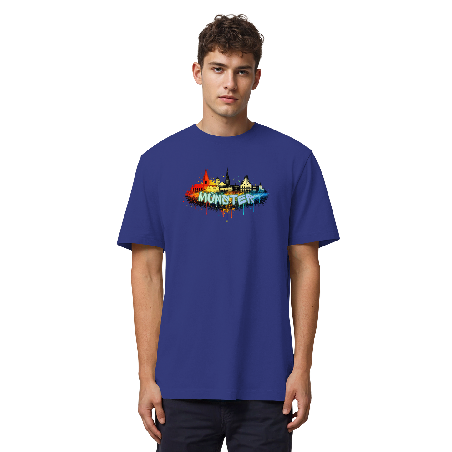 MÜNSTER SPRAY! - Organic Heavy T-Shirt