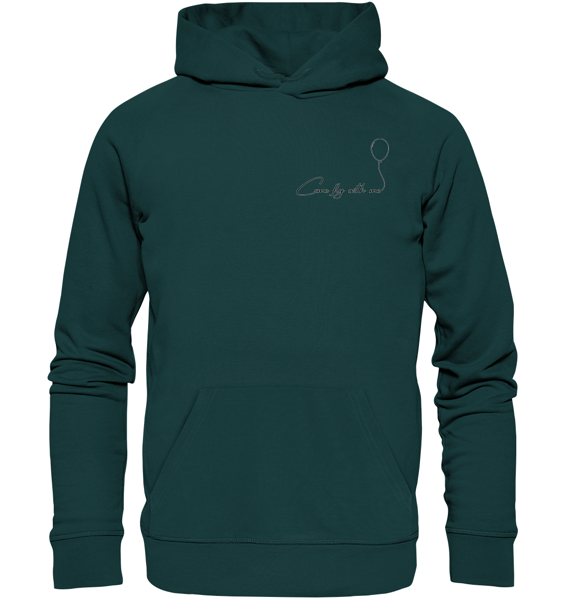COMEFLYWITHME! - Organic Hoodie