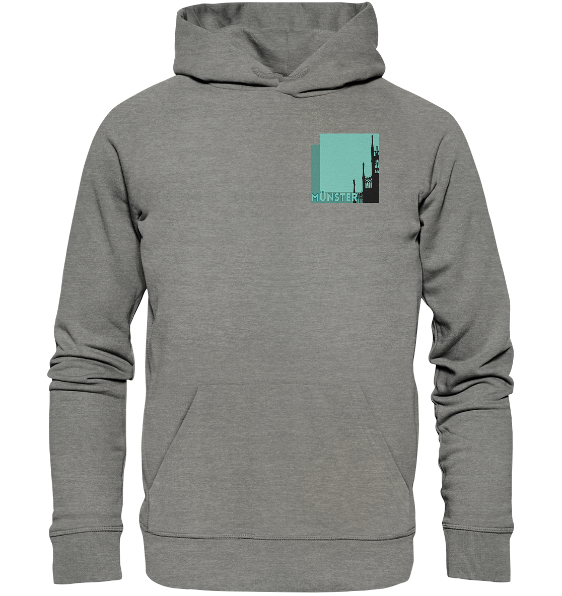 MÜNSTER SILHOUETTE! - Organic Hoodie