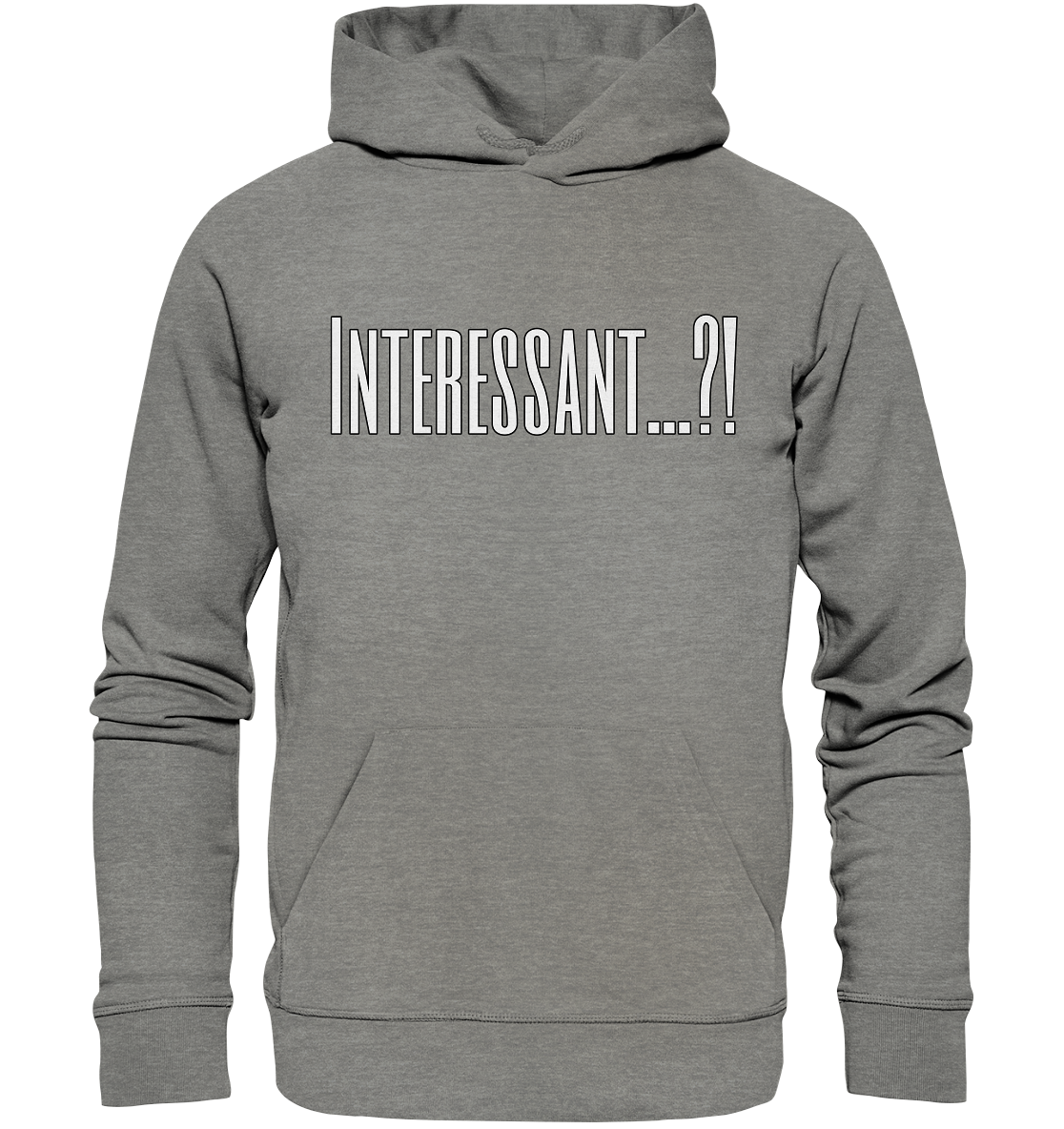 INTERESTING...? - Organic Hoodie