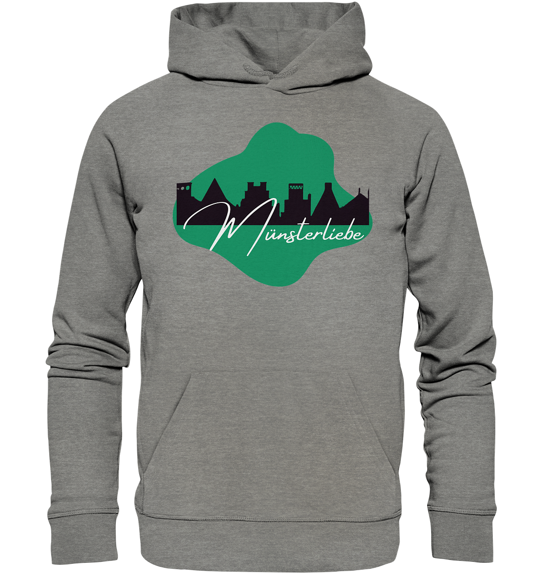 SKYLINEMÜNSTERLIEBE! - Organic Hoodie